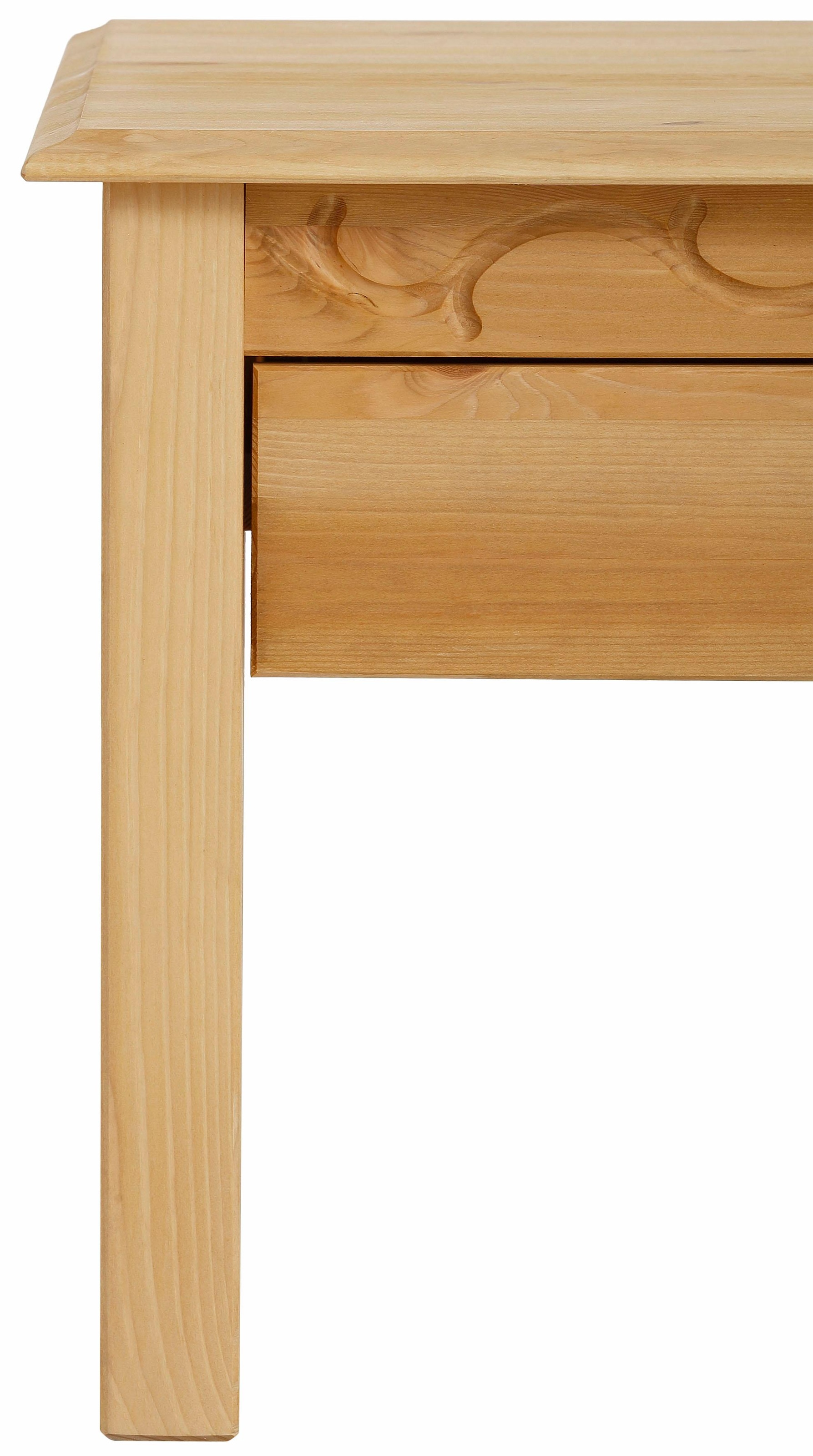 Home affaire Couchtisch »Laura, TOPSELLER!«, (Couchtisch, Wohnzimmertisch), 60/60 cm, mit einer Schublade, zusätzlicher Stauraum