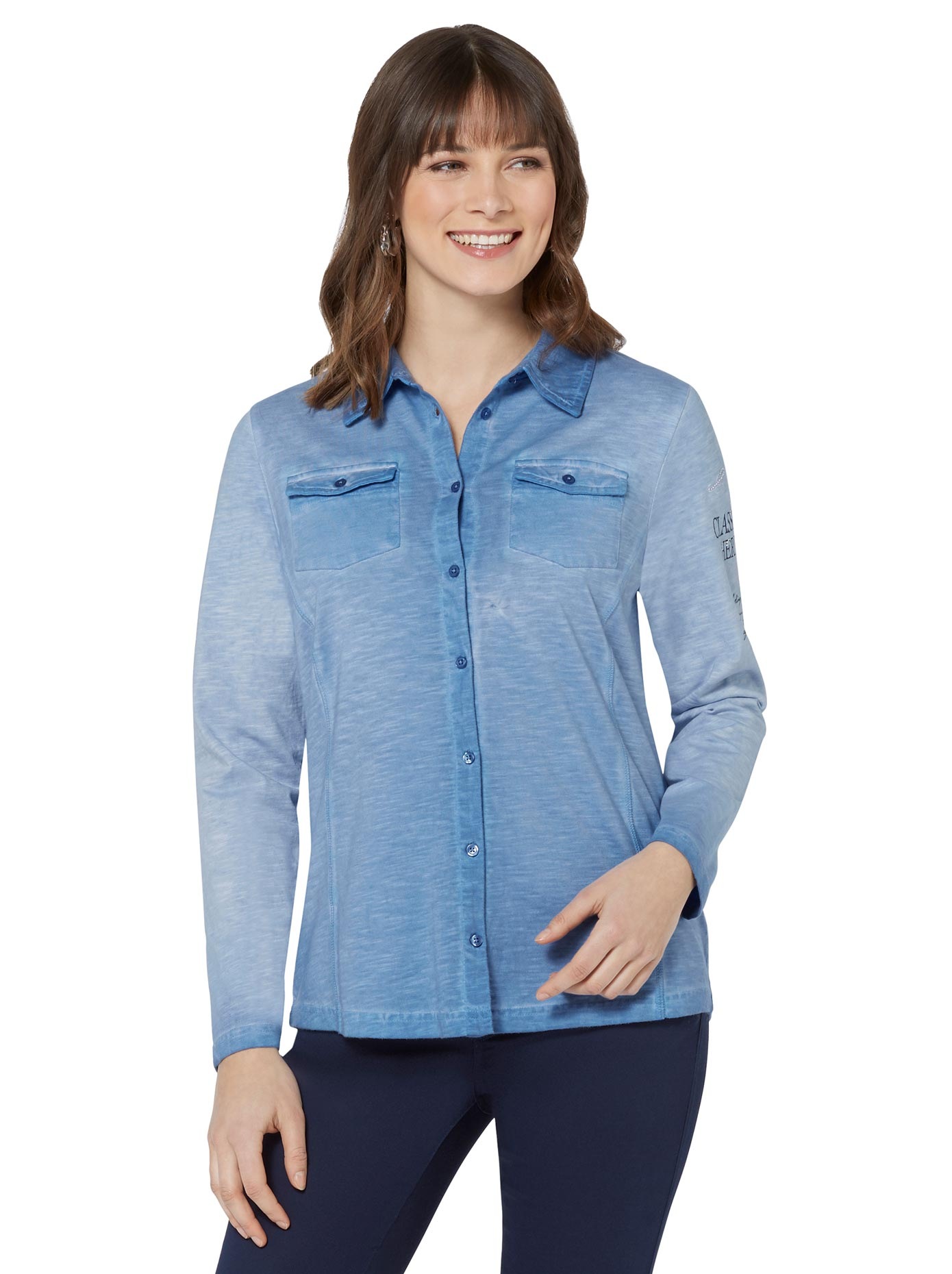 Image of Ambria Langarmshirt »Jersey-Bluse«, (1 tlg.) bei Ackermann Versand Schweiz