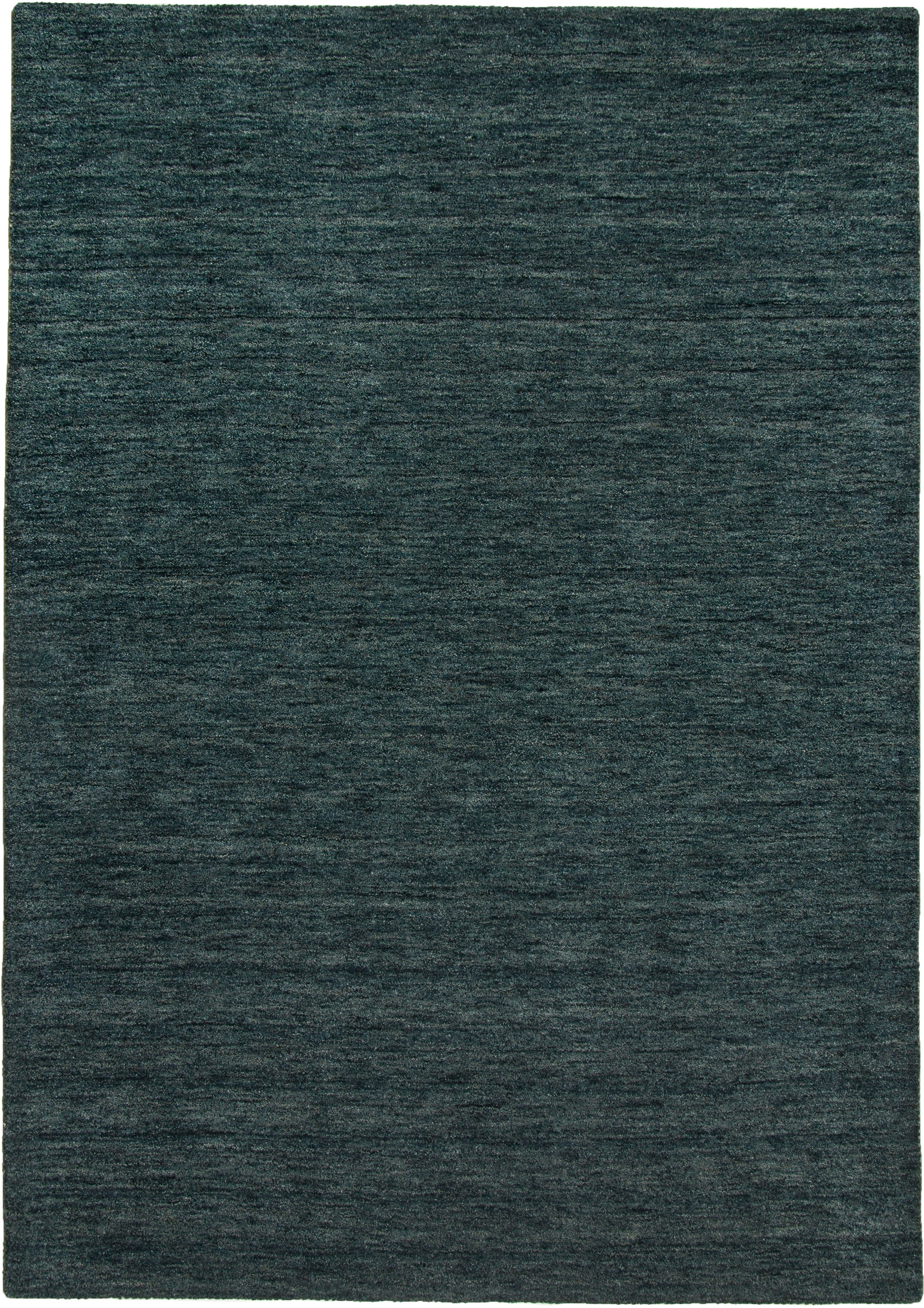 THEKO Wollteppich »Haltu Uni«, rechteckig, 17 mm Höhe, Handweb Teppich, reine Wolle, Uni-Farben, meliert, handgewebt