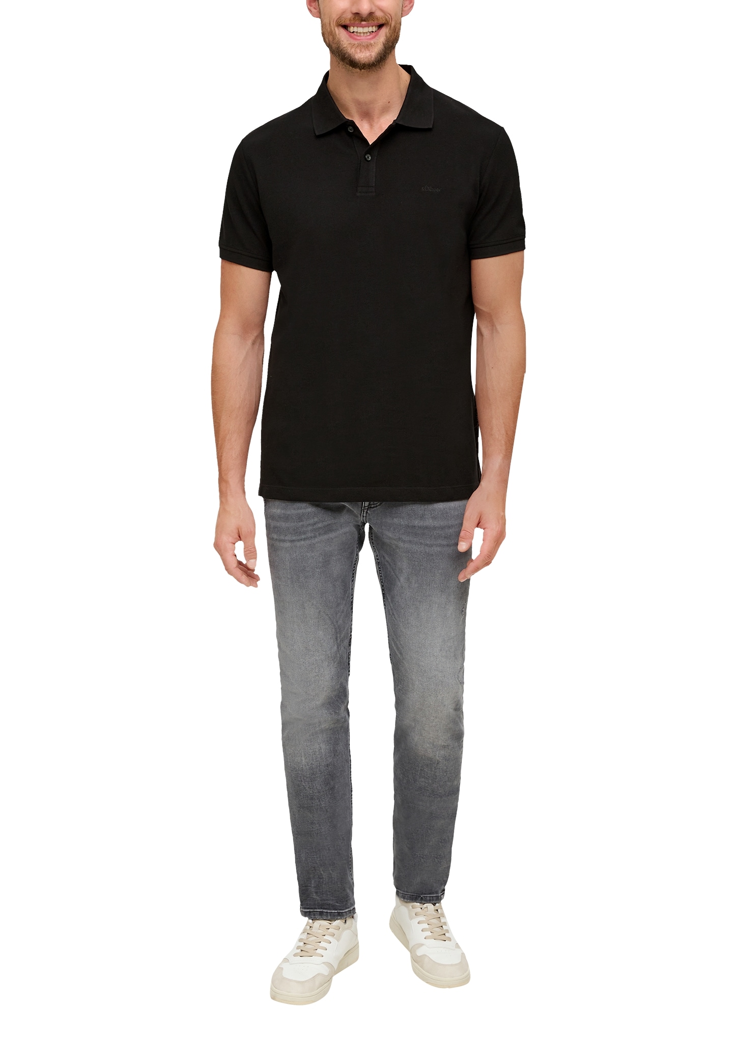 s.Oliver Polo mit Logostickerei