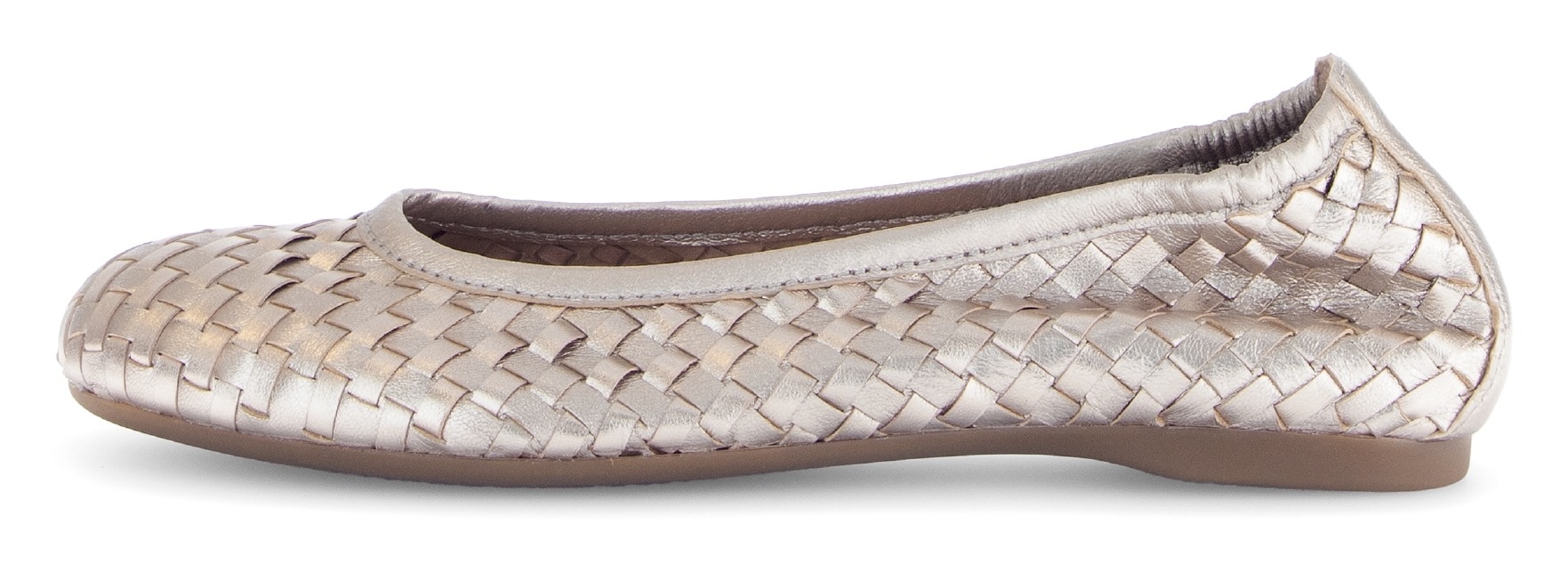 Gabor Ballerine  , Schlupfschuh, Frühlingsschuh, Businessschuh mit tollem Flechtmuster