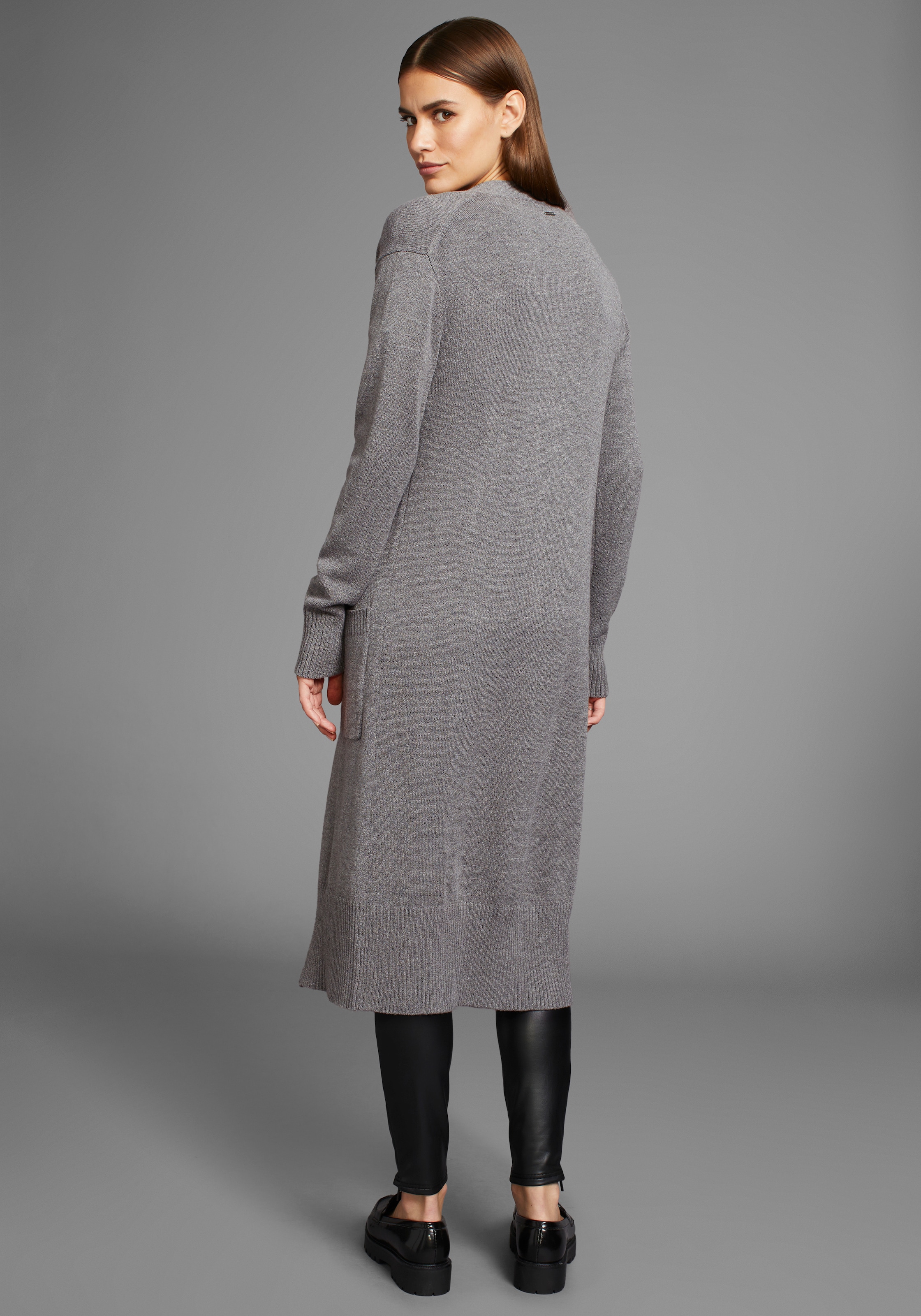 HECHTER PARIS Longstrickjacke, in Longform