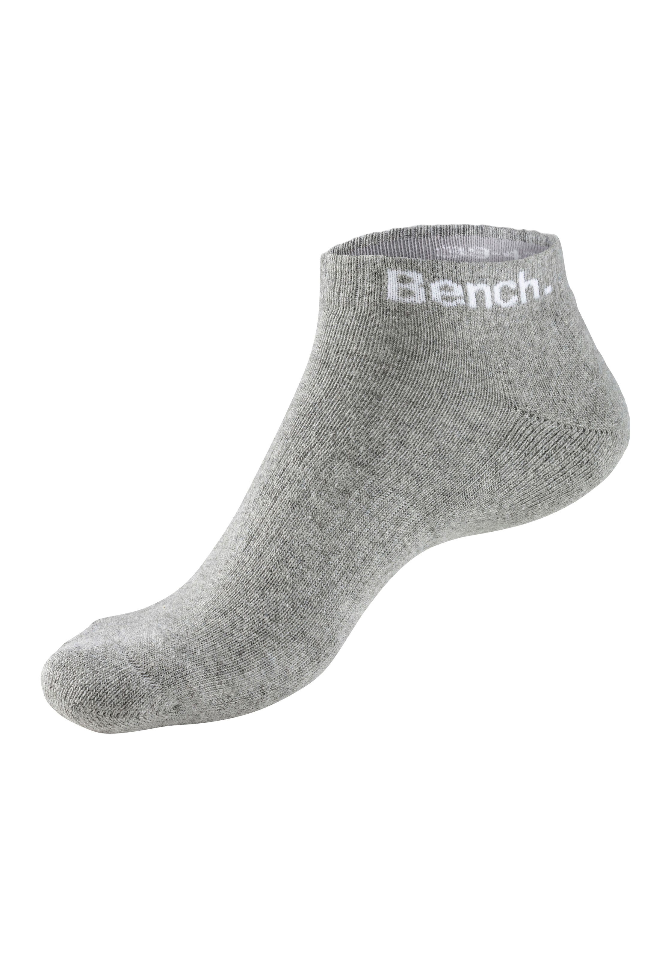 Bench. Sportsocken, (Set, 12 Paar), Tennis Kurzsocken mit Halbfussfrottee