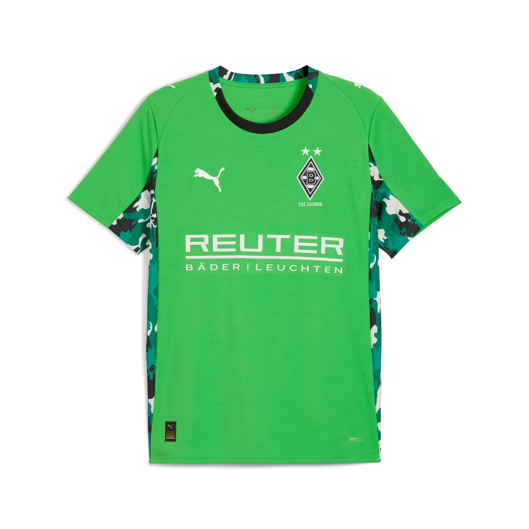 Image of PUMA Fussballtrikot "BMG AWAY JERSEY REPLICA" Fussball, Kurzarm, sportlicher Stil, Rundhalsausschnitt