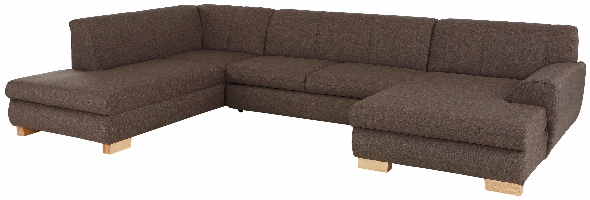 Image of Home affaire Wohnlandschaft »Nika«, Wohnlandschaft, MELROSE®/Struktur oder Struktur fein, wahlweise mit Bettfunktion bei Ackermann Versand Schweiz