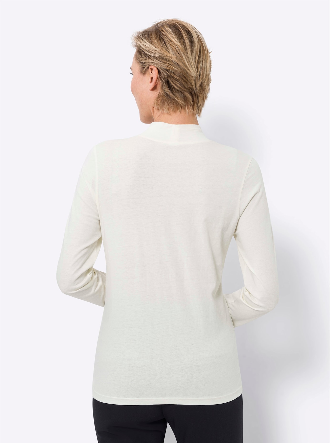 Classic Basics Stehkragenshirt »Stehkragen-Shirt«, (1 tlg.)
