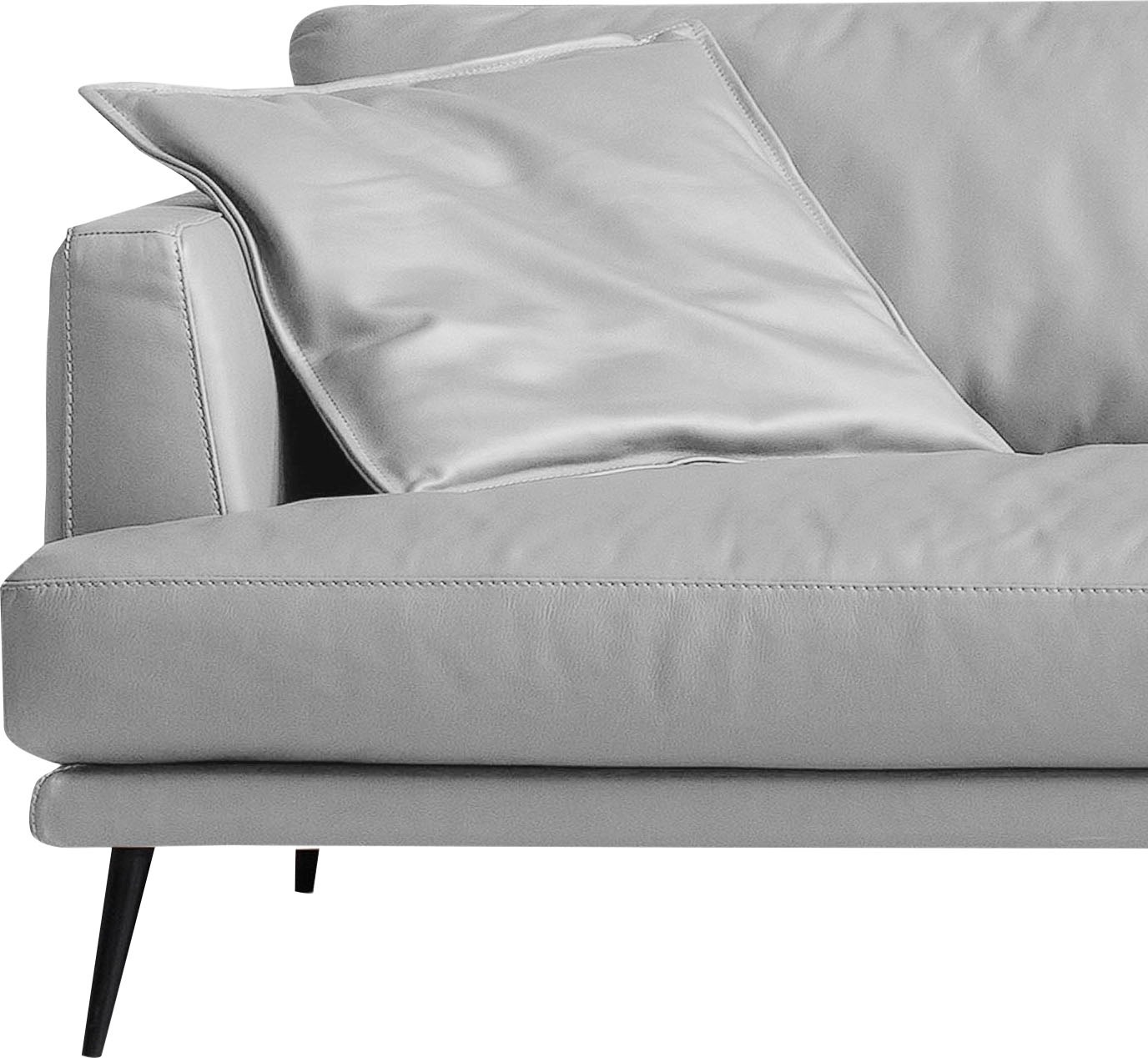 Egoitaliano 2,5-Sitzer »Sophia, Designsofa mit extrakomfortablem Sitzkomfort« Daunenfederung, inkl. 2 Kissen