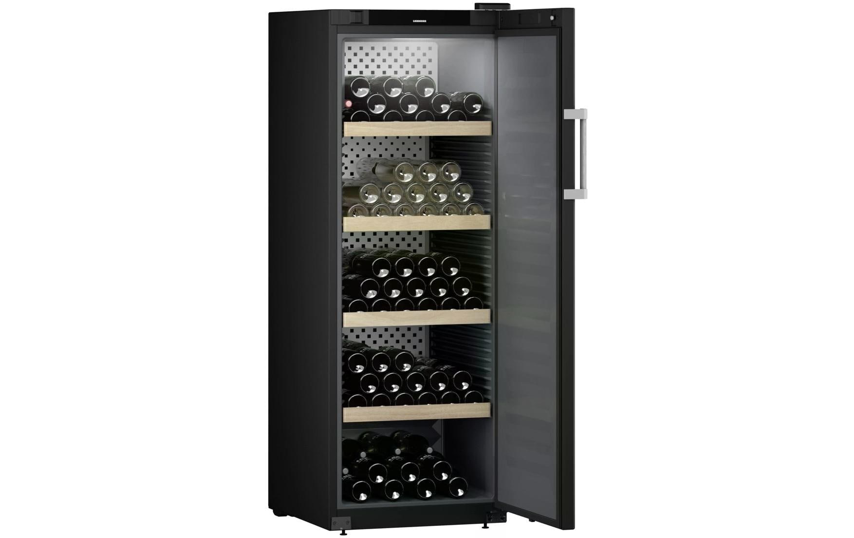 Liebherr Réfrigérateur à vin »WSbli 5031 GrandCru Rechts/Wechselbar« für 196 cuis Standardflaschen á 075l Holzart: Buche (Europa)