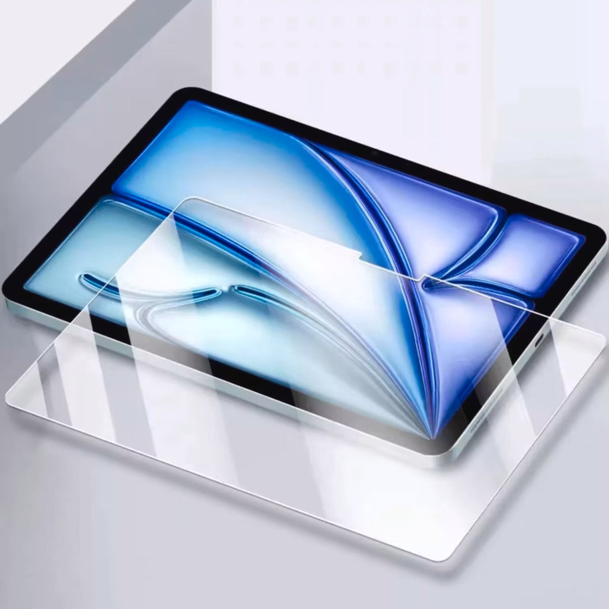 4smarts Displayschutzglas »Second Glass Screen Protector«, für Apple iPad Pro 11 (M4, 2024), Displayschutzfolie, Schutzfolie, Bildschirmschutz, kratz- & stossfest