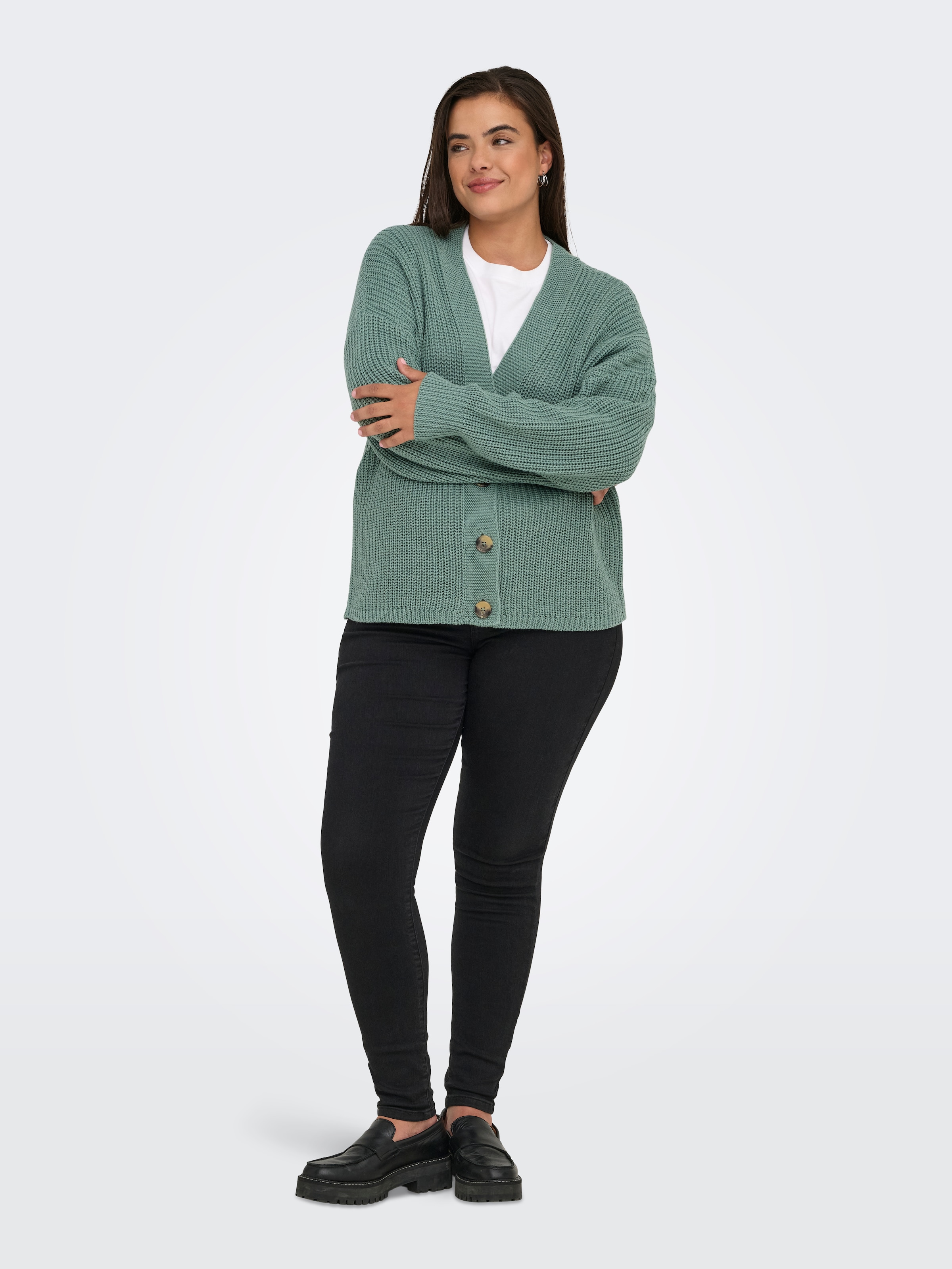 ONLY CARMAKOMA Veste en tricot »CARCAROL NICE L/S CARDIGAN KNT NOOS«