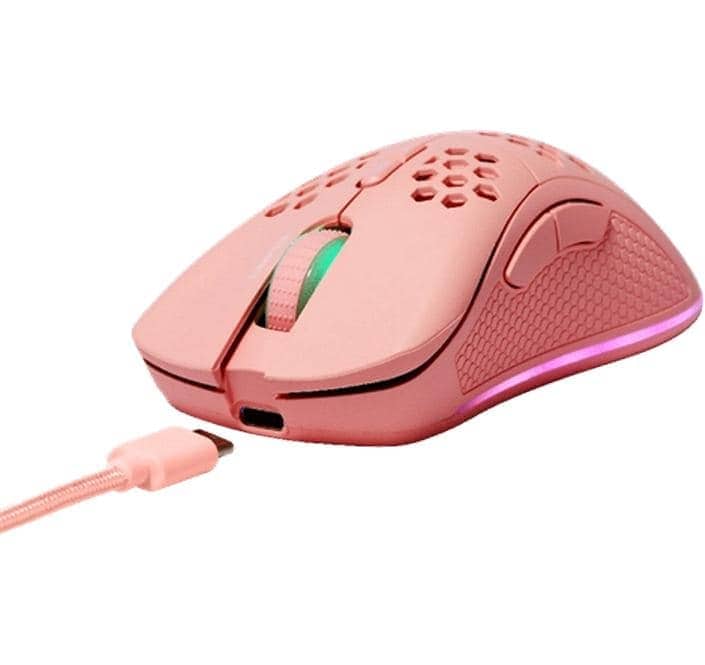 DELTACO Gaming-Maus »GAM-120-P RGB« Leichte Gaming-Maus mit RGB Beleuchtung