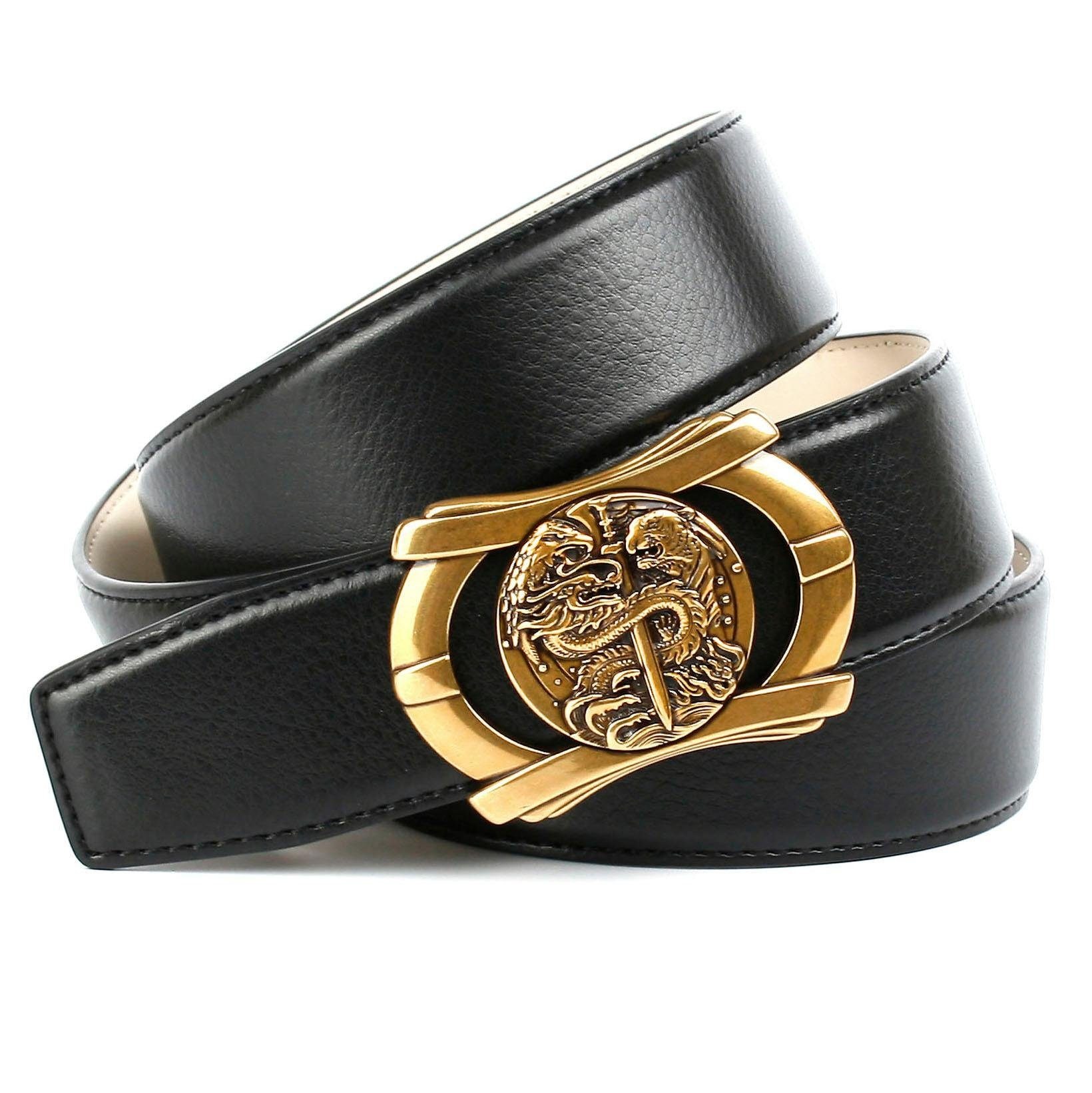 Image of Anthoni Crown Ledergürtel, mit Schliesse "Fabelwesen" bei Ackermann Versand Schweiz