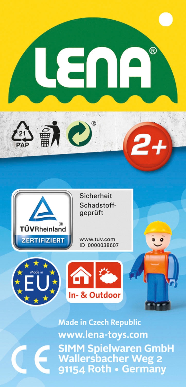 Lena® Spielzeug-Kipper »TRUXX, rosa«, inklusive Spielfigur; Made in Europe
