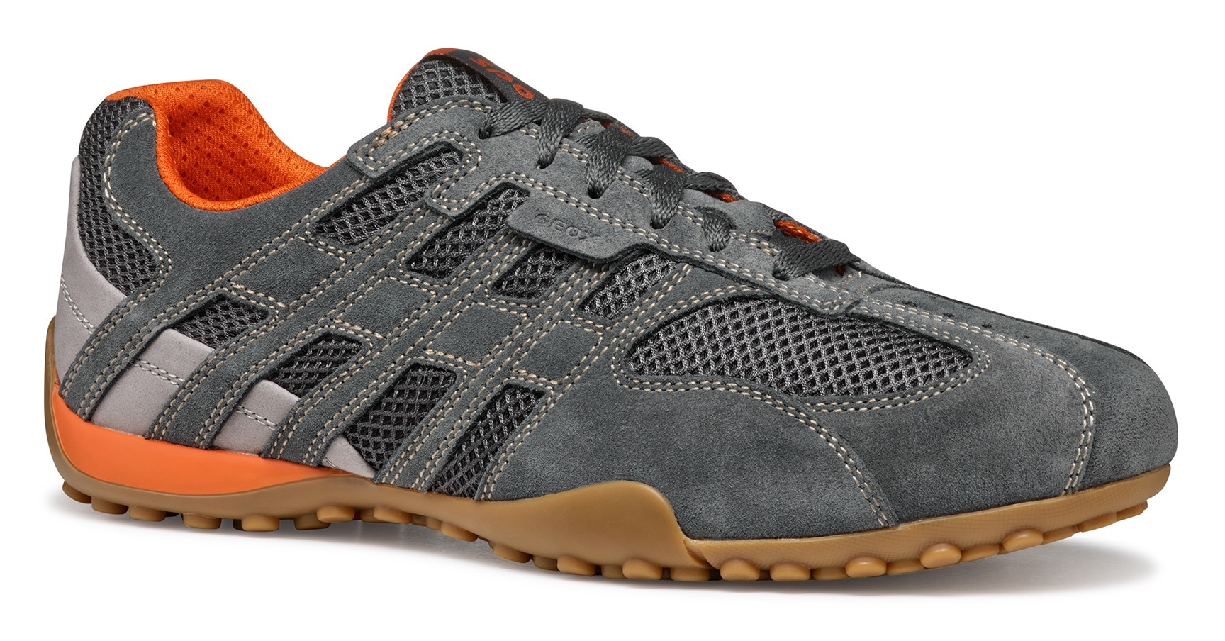 Geox Chaussure à lacets »U SNAKE ORIGINAL«  , Schnürschuh, Freizeitschuh, Trekking Sneaker mit Lederinnensohle