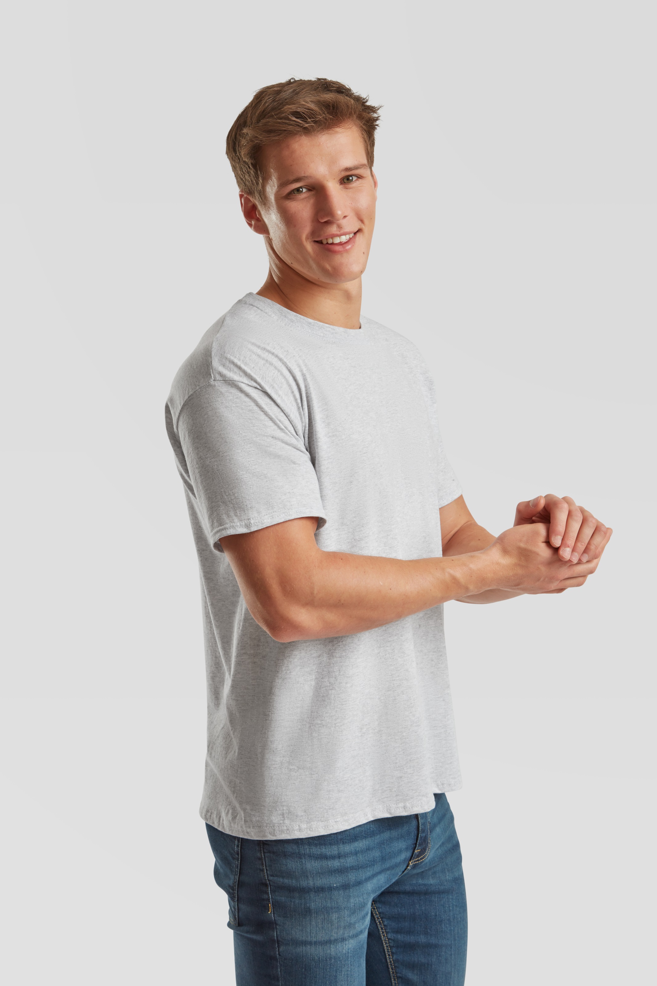 Fruit of the Loom T-Shirt », sechs Stück in unterschiedlicher Farbkomination« Packung, 6er-Pack, 6 Stk. mit Rundhalsausschnitt