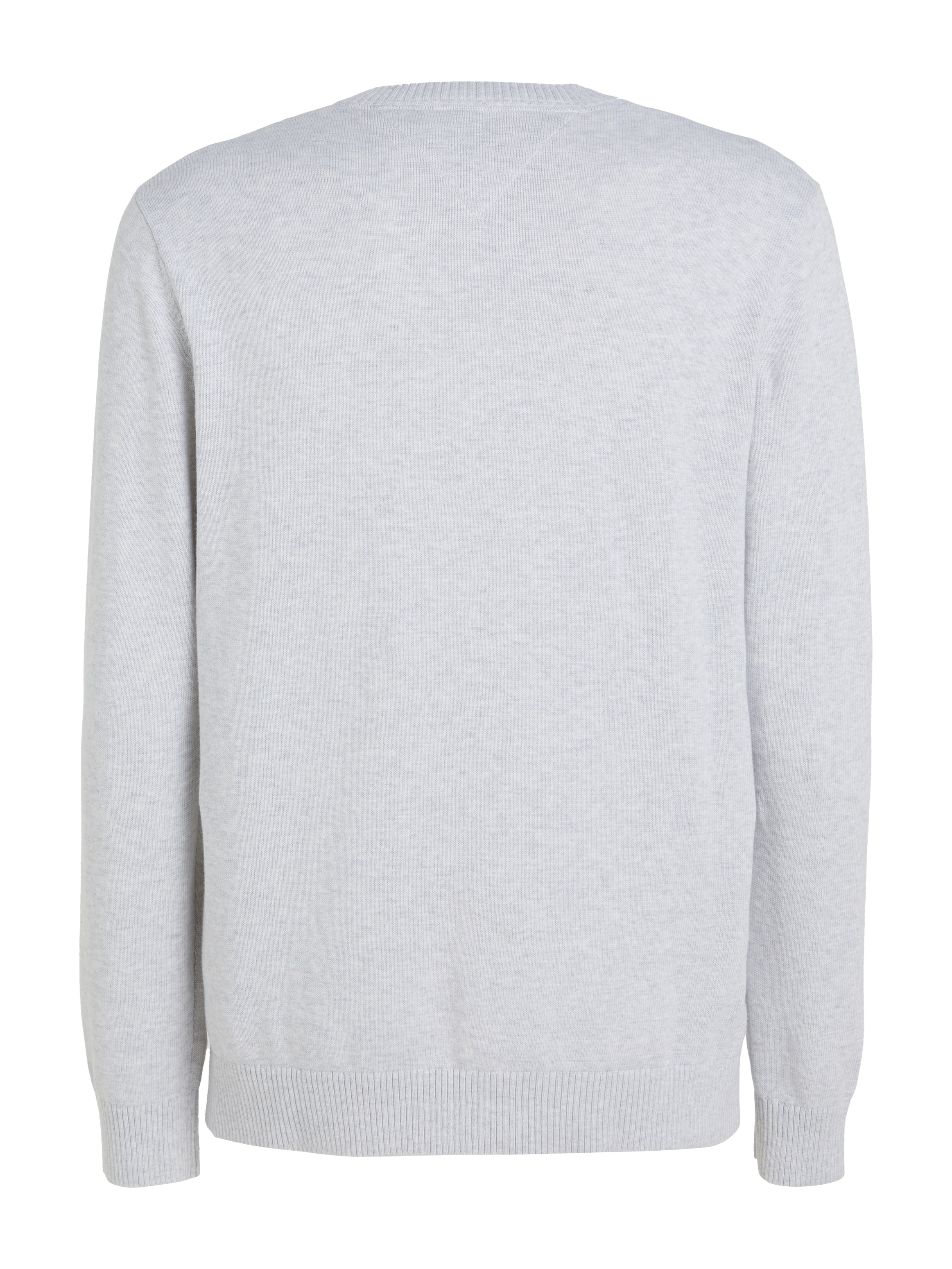 Tommy Jeans Rundhalspullover »TJM SLIM ESSENTIAL LIGHT SWEATER«, mit Flag-Patch