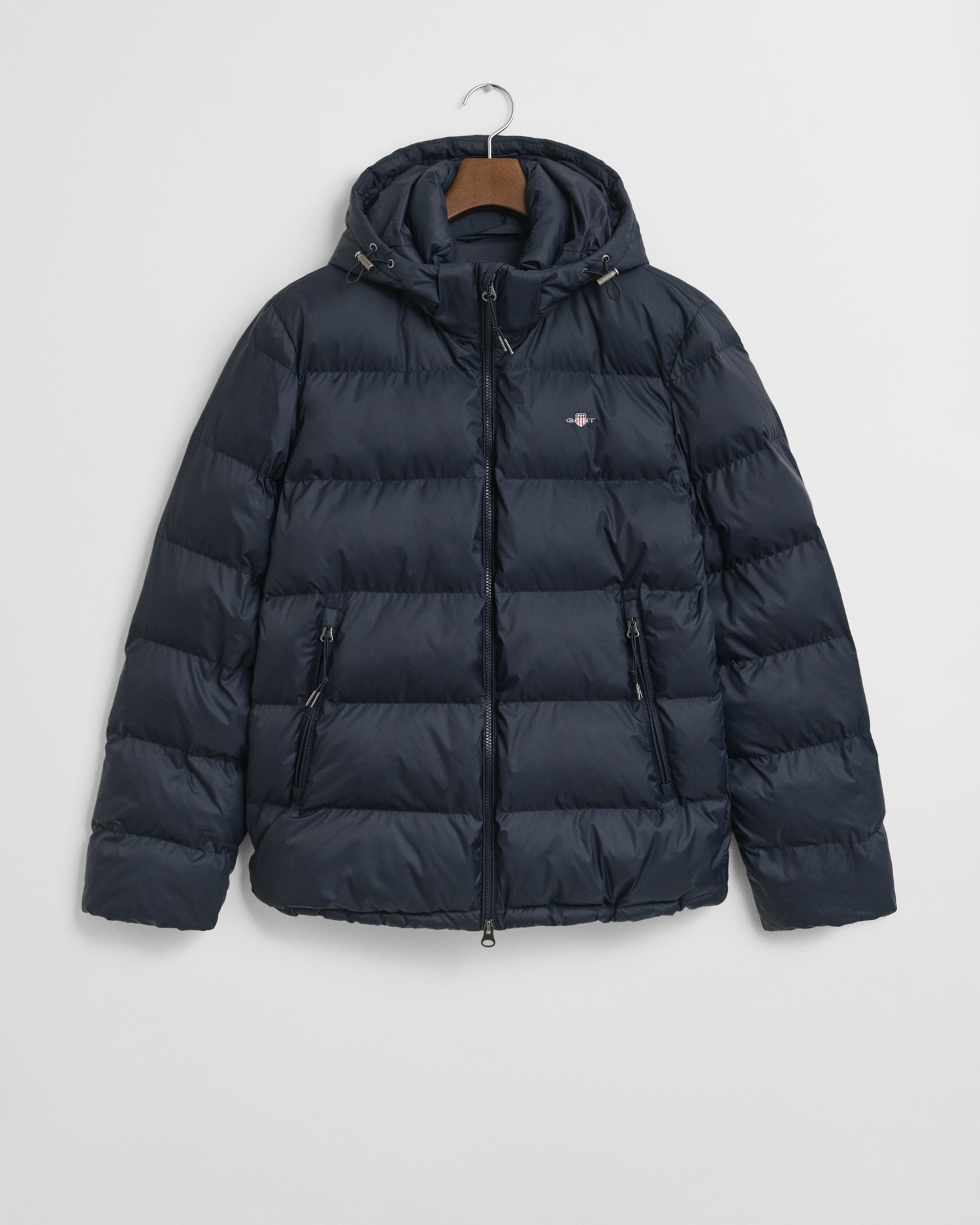 Gant Steppjacke »ACTIVE CLOUD JACKET« mit Kapuze regular fit, abnehmbare Kapuze, 2-Wege-Reissverschluss