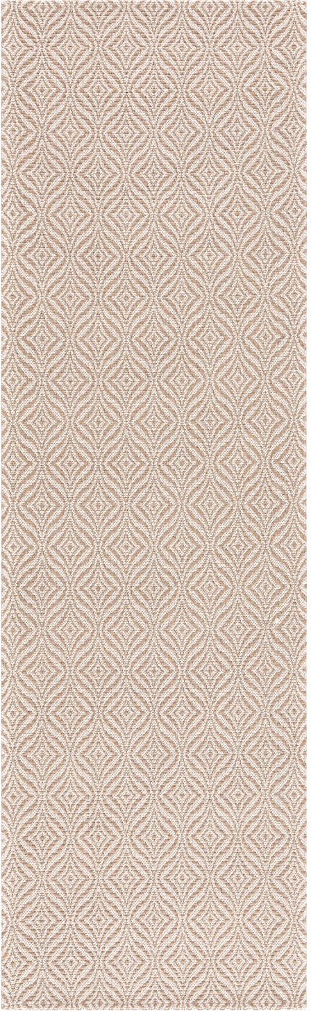 Image of Carpet City Läufer »Cotton«, rechteckig, 5 mm Höhe, Flachgewebe, 100% Baumwolle, Rauten-Optik, Wohnzimmer, Flur, Diele, Pflegeleicht bei Ackermann Versand Schweiz