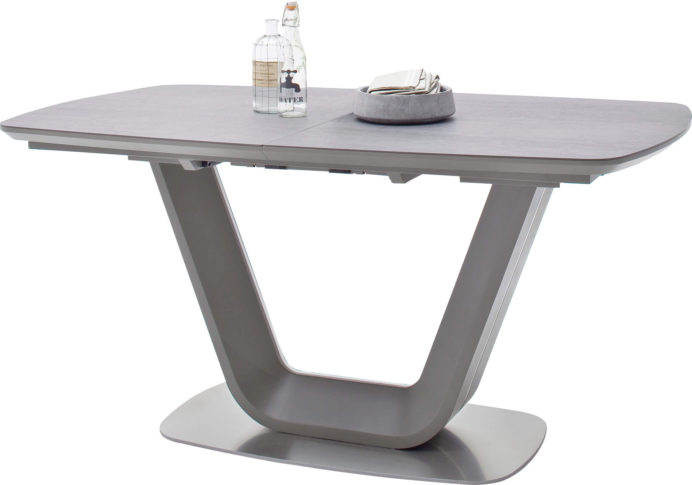 Image of MCA furniture Esstisch »Jaruk«, Synchronauszug, Tischplatte Keramik Anthrazit bei Ackermann Versand Schweiz