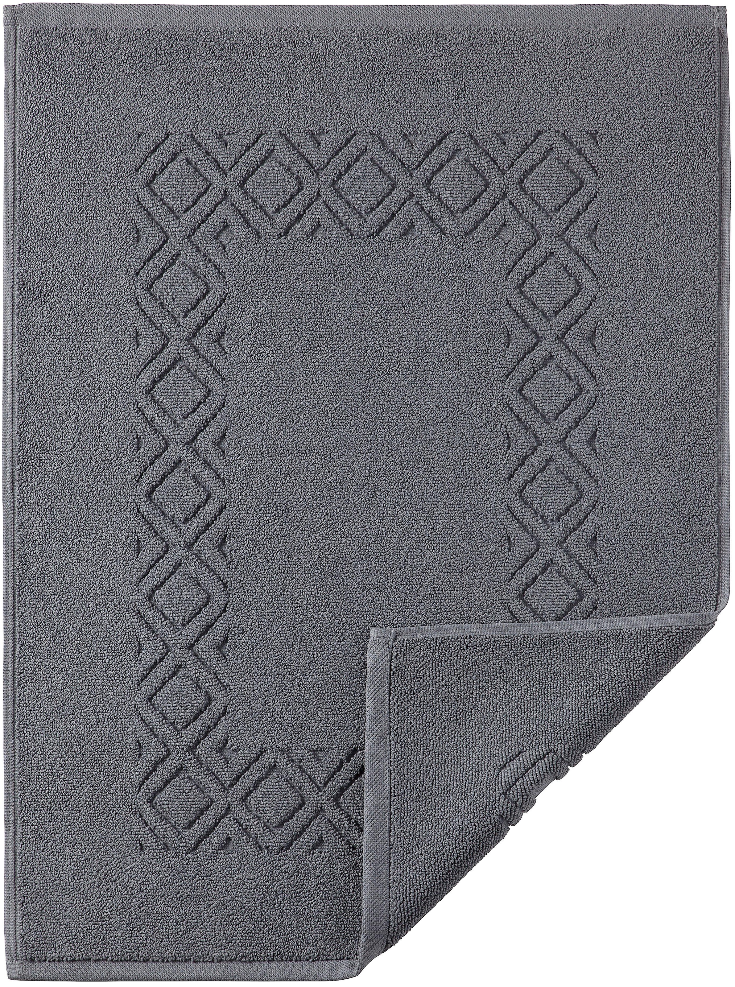 Egeria Badematte »Denver« Höhe 8 mm beidseitig nutzbar | fussbodenheizungsgeeignet