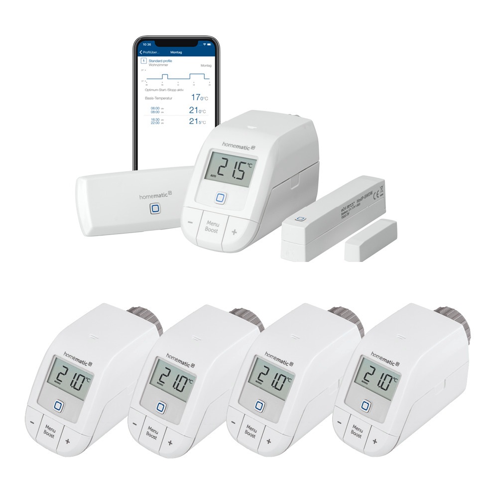 Image of HomeMatic Smart-Home Starter-Set »Raumklima XL« bei Ackermann Versand Schweiz