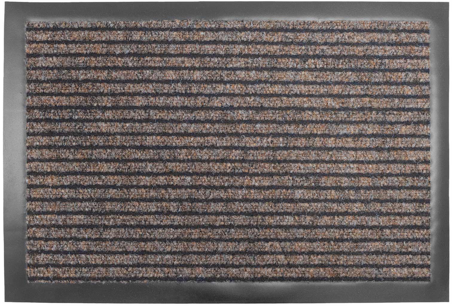 Primaflor-Ideen in Textil Fussmatte »OSLO«, rechteckig, 8 mm Höhe, Schmutzfangmatte, gestreift, meliert, rutschhemmend, waschbar