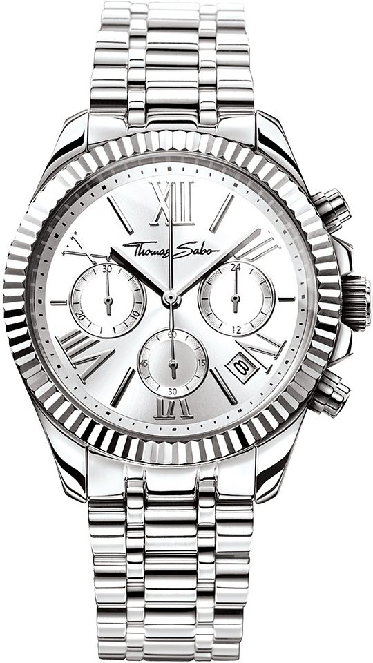 Image of THOMAS SABO Chronograph »DIVINE CHRONO, WA0253-201-201« bei Ackermann Versand Schweiz