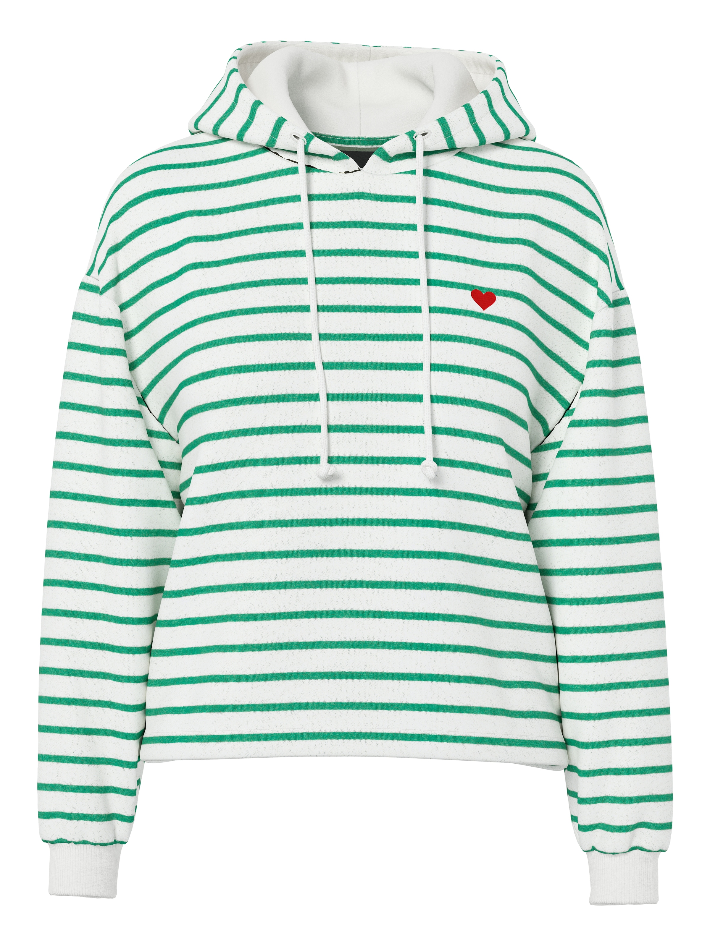 pieces Sweat à capuche »PCCHILLI LS HOODIE STRIPES EMB NOOS BC«

