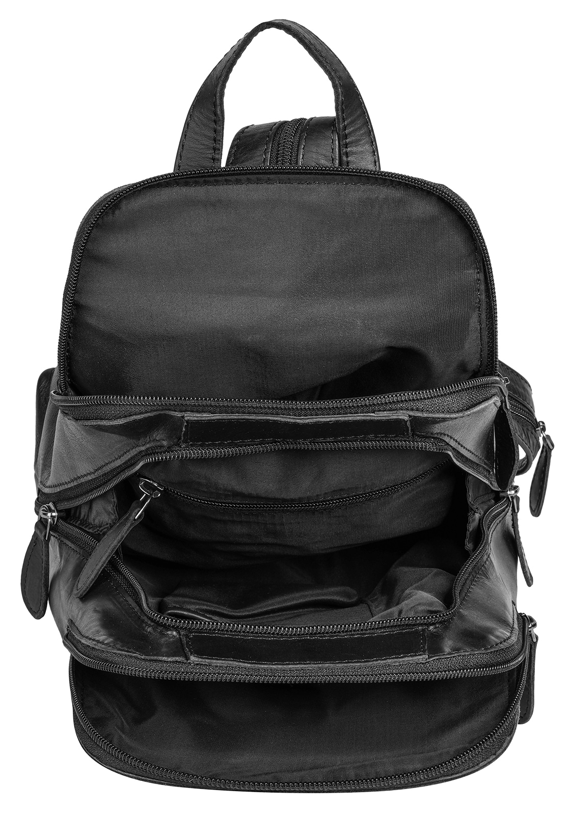 Cluty Cityrucksack, echt Leder