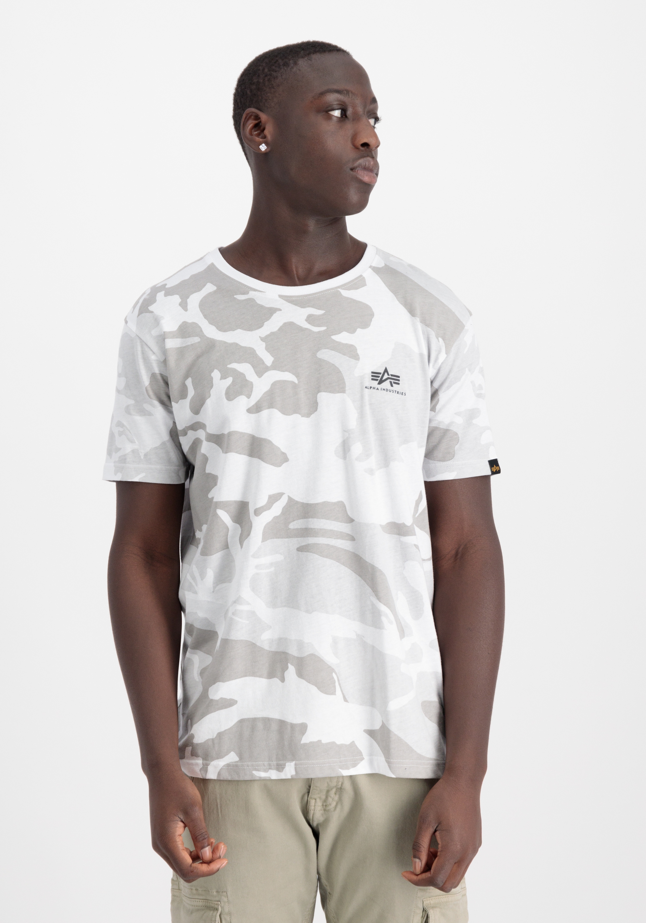 T-Shirt »ALPHA INDUSTRIES Men - T-Shirts Backprint T Camo«