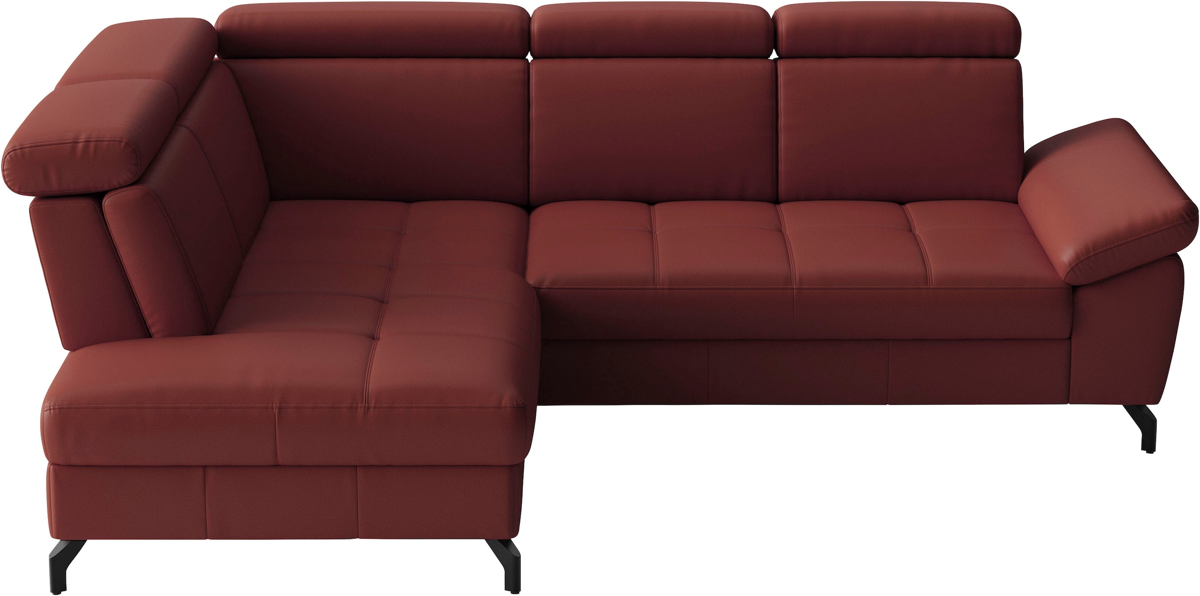 Image of sit&more Ecksofa "Vanity L-Form, B: 254 cm, mit Sitz-, Kopf- und Armteilverstellung" Couch optional mit Schlaffunktion & Bettkasten, Leder