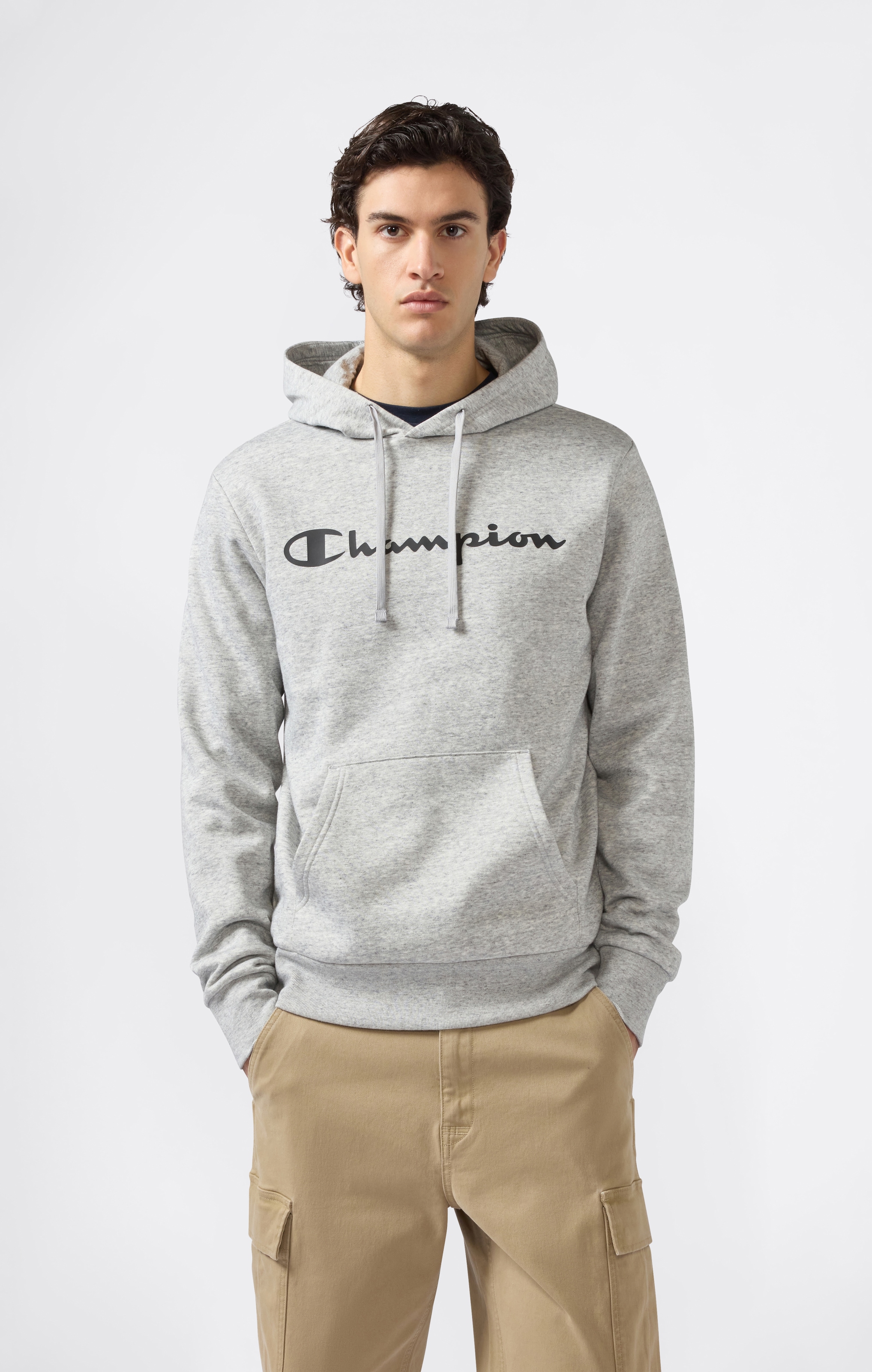 Champion Sweat à capuche »BASICS Fleece Hoodie Large Logo«
