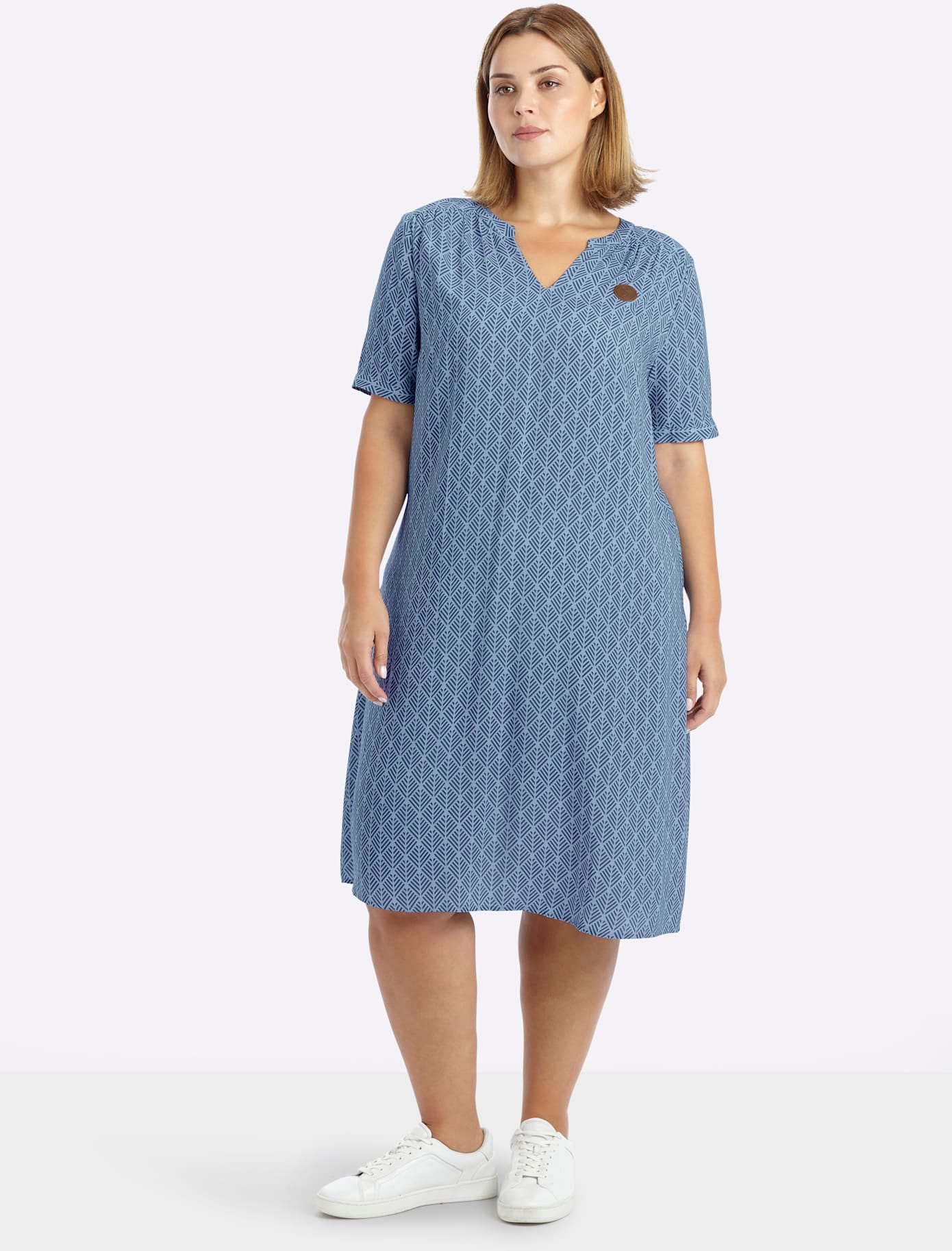Sheego Robe tunique »Kleid«