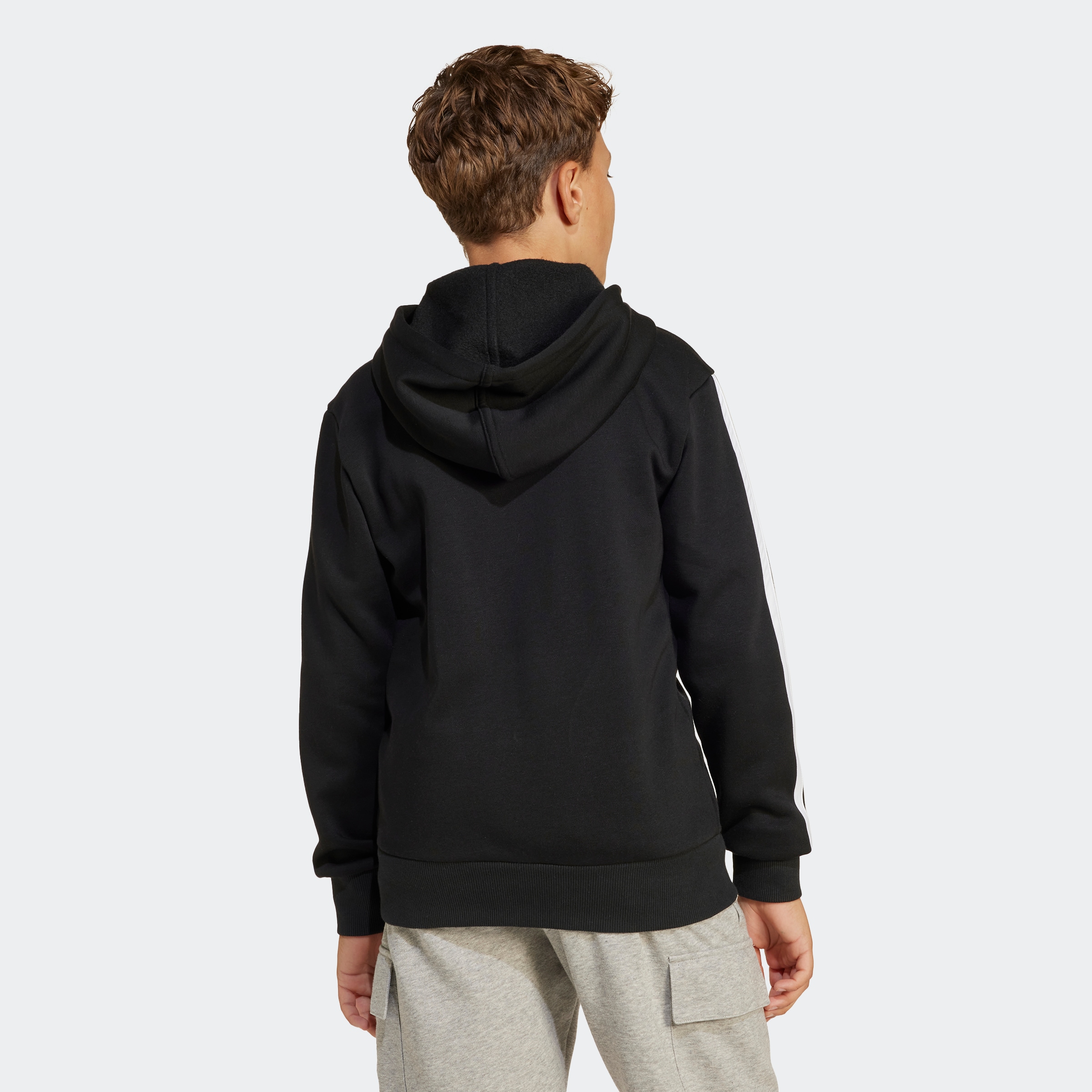 adidas Sportswear Kapuzensweatshirt »J 3S FL FZ HD«