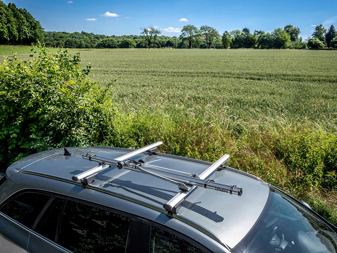 EUFAB Dachfahrradträger »ALU STAR«, Aluminium/Stahl
