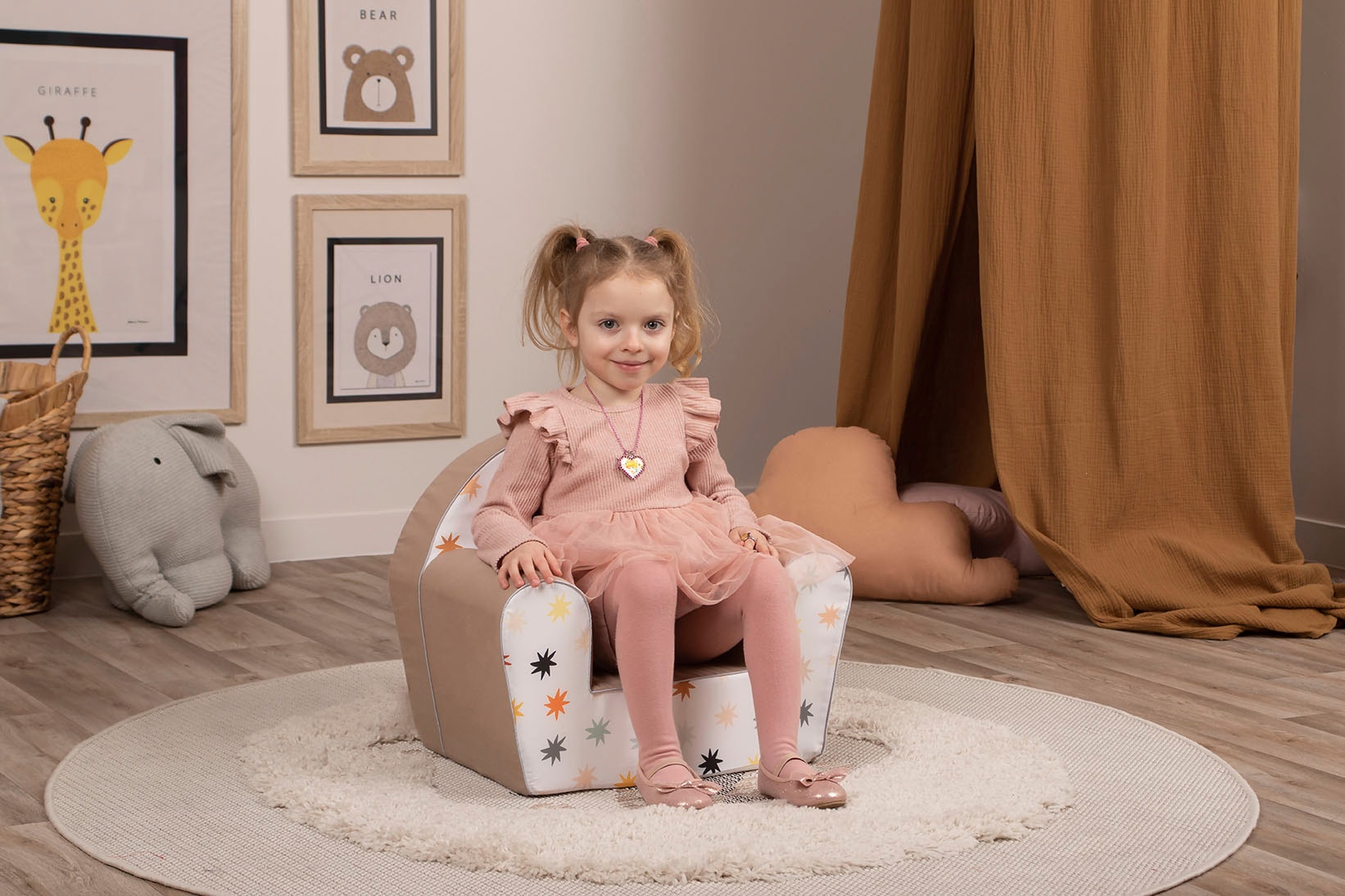 Knorrtoys® Sessel »Pastell Stars«, gleich in für Made Kinder; Europe