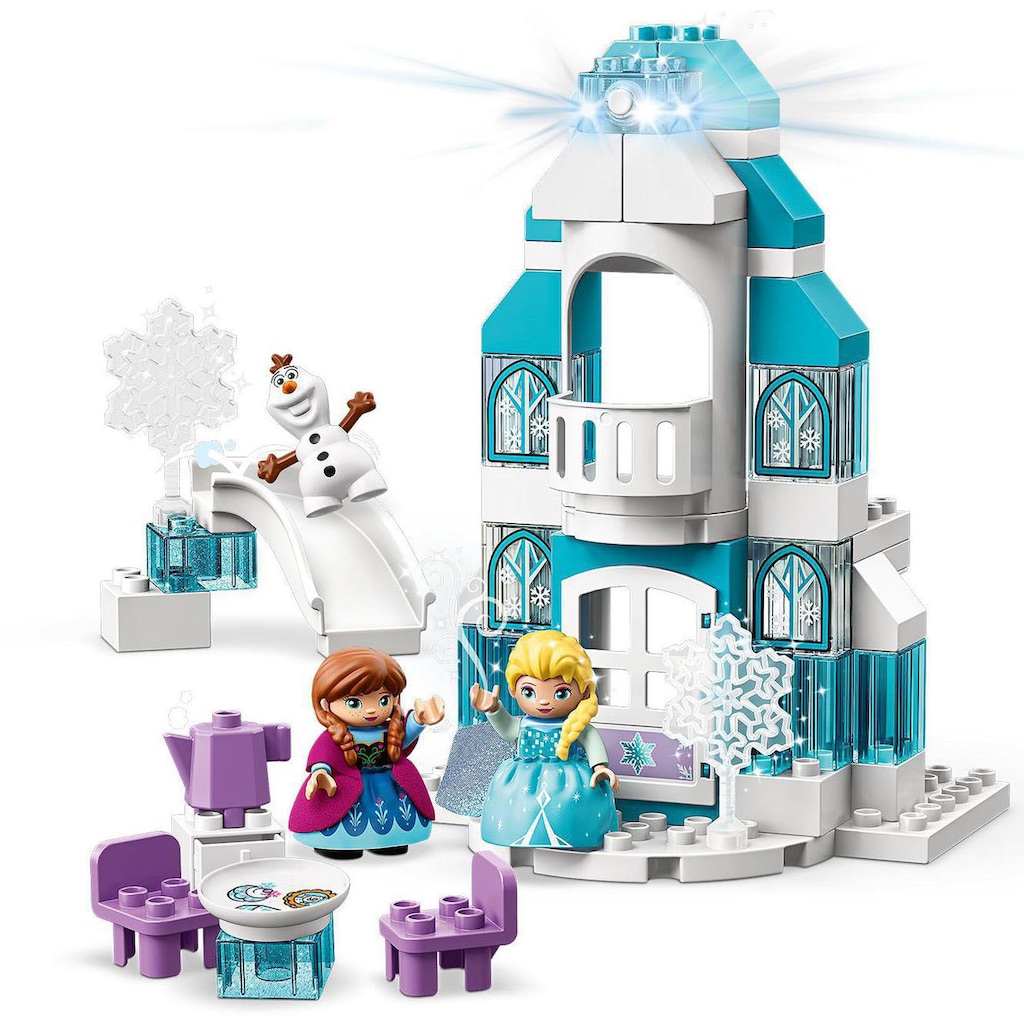 LEGO® Konstruktionsspielsteine »Elsas Eispalast (10899), LEGO® DUPLO® Disney Princess«, (59 St.)