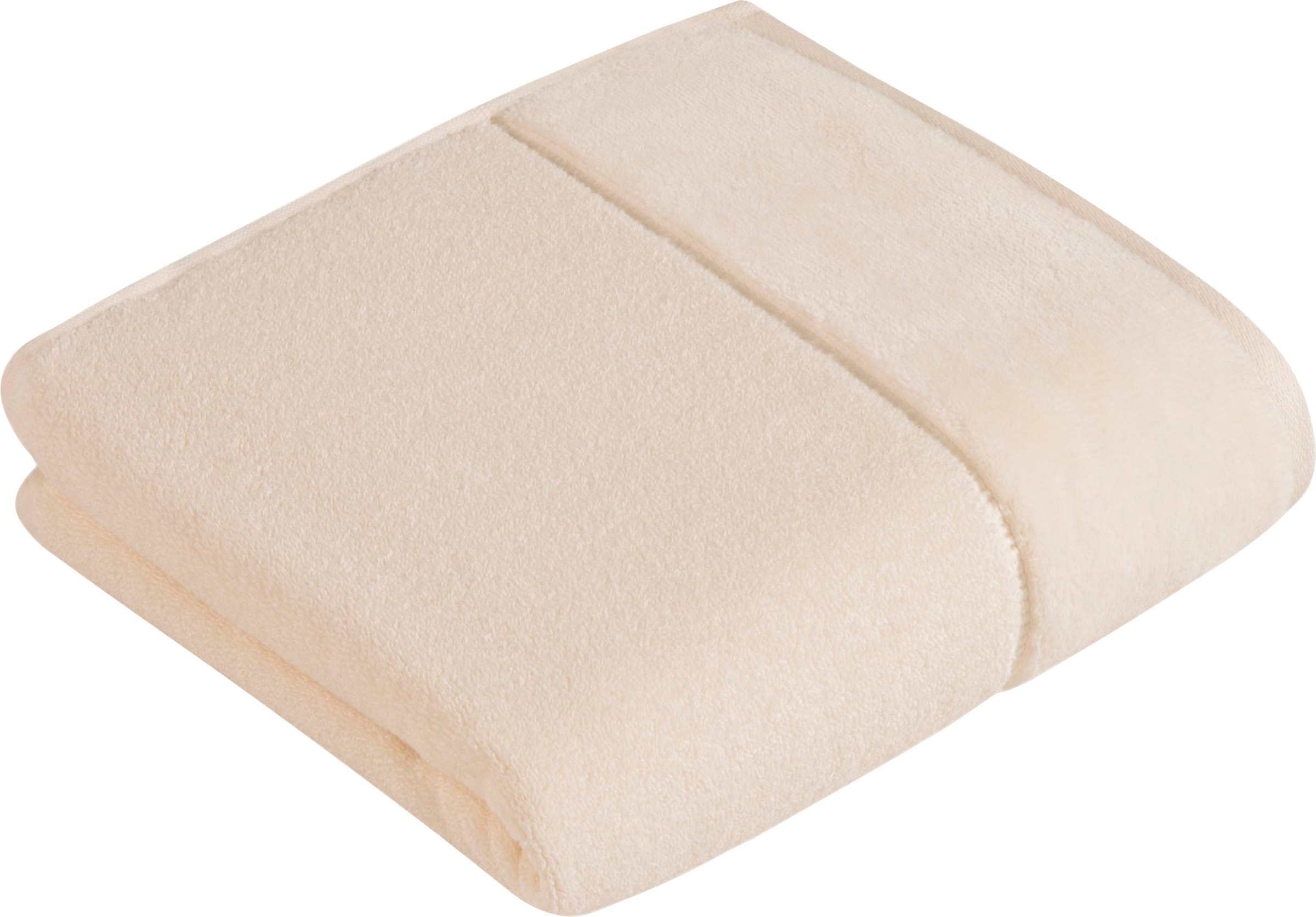 Image of Vossen Handtuch "Pure" Baumwolle & VEGAN, mit eleganter Veloursbordüre