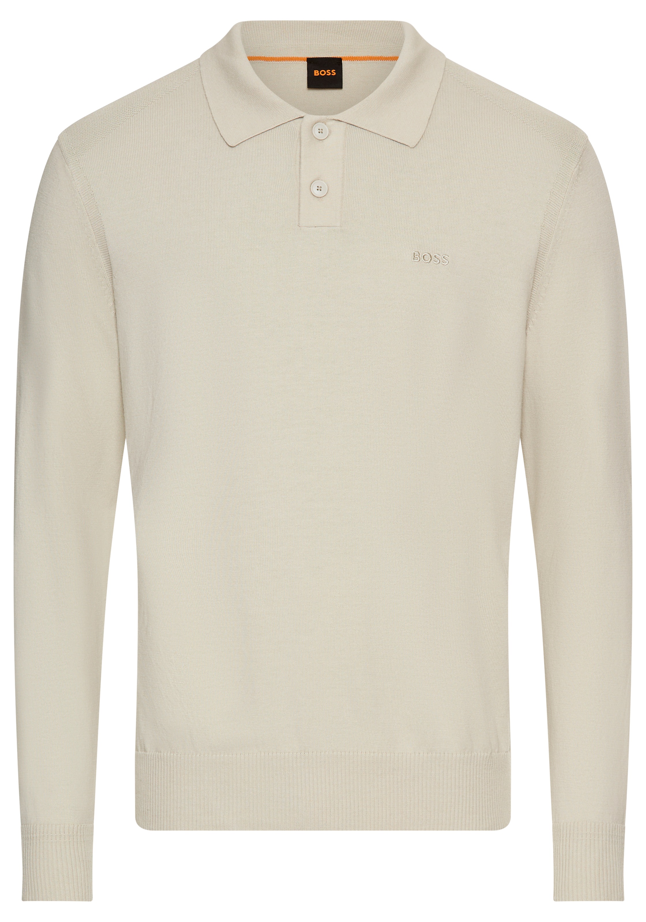BOSS ORANGE Polokragenpullover »Asac«, mit Logo-Stickerei