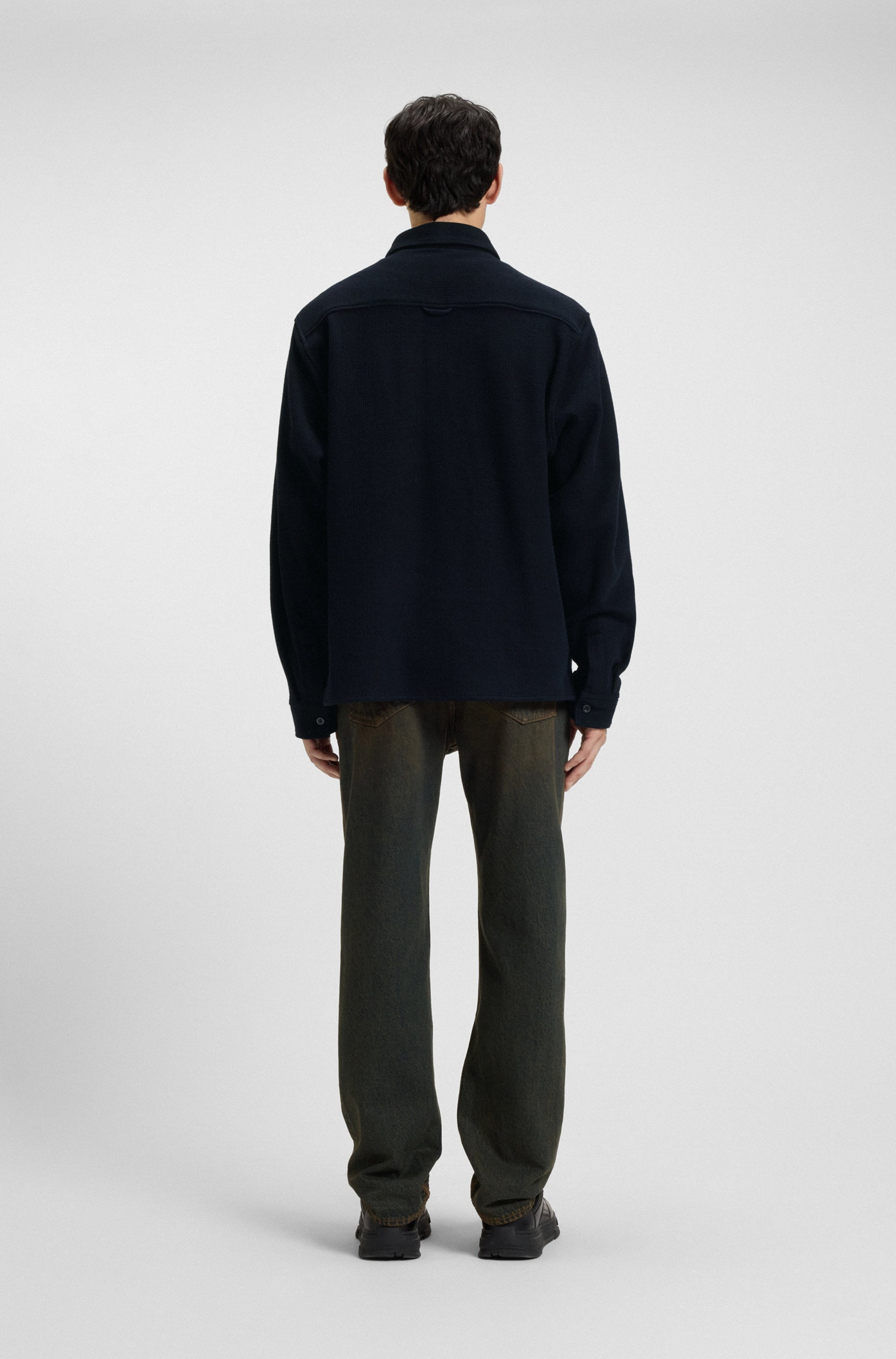 HUGO Blue Chemise à manches longues »Ekynone« Oversize Fit