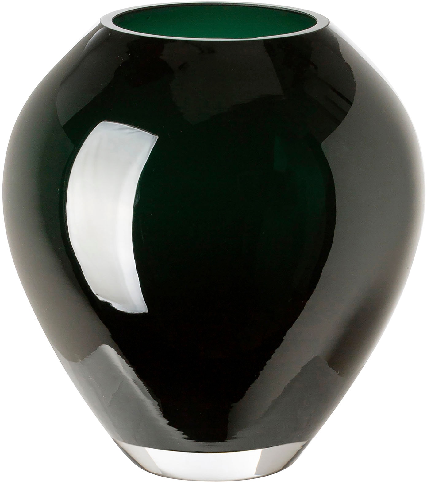 Image of Fink Tischvase "LIVIA" aus durchgefärbt Glas, mundgeblasen, Höhe ca. 18 cm