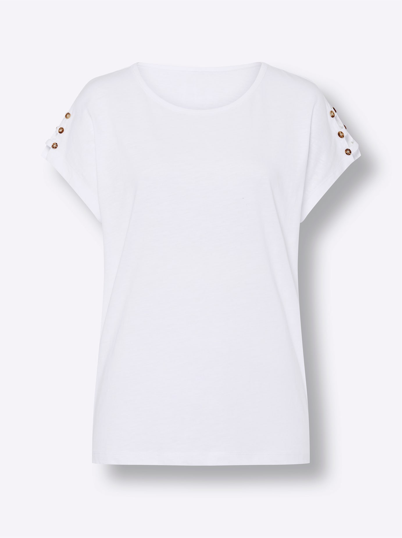Classic Basics Shirt à col rond »Rundhals-Shirt« 1 cuis