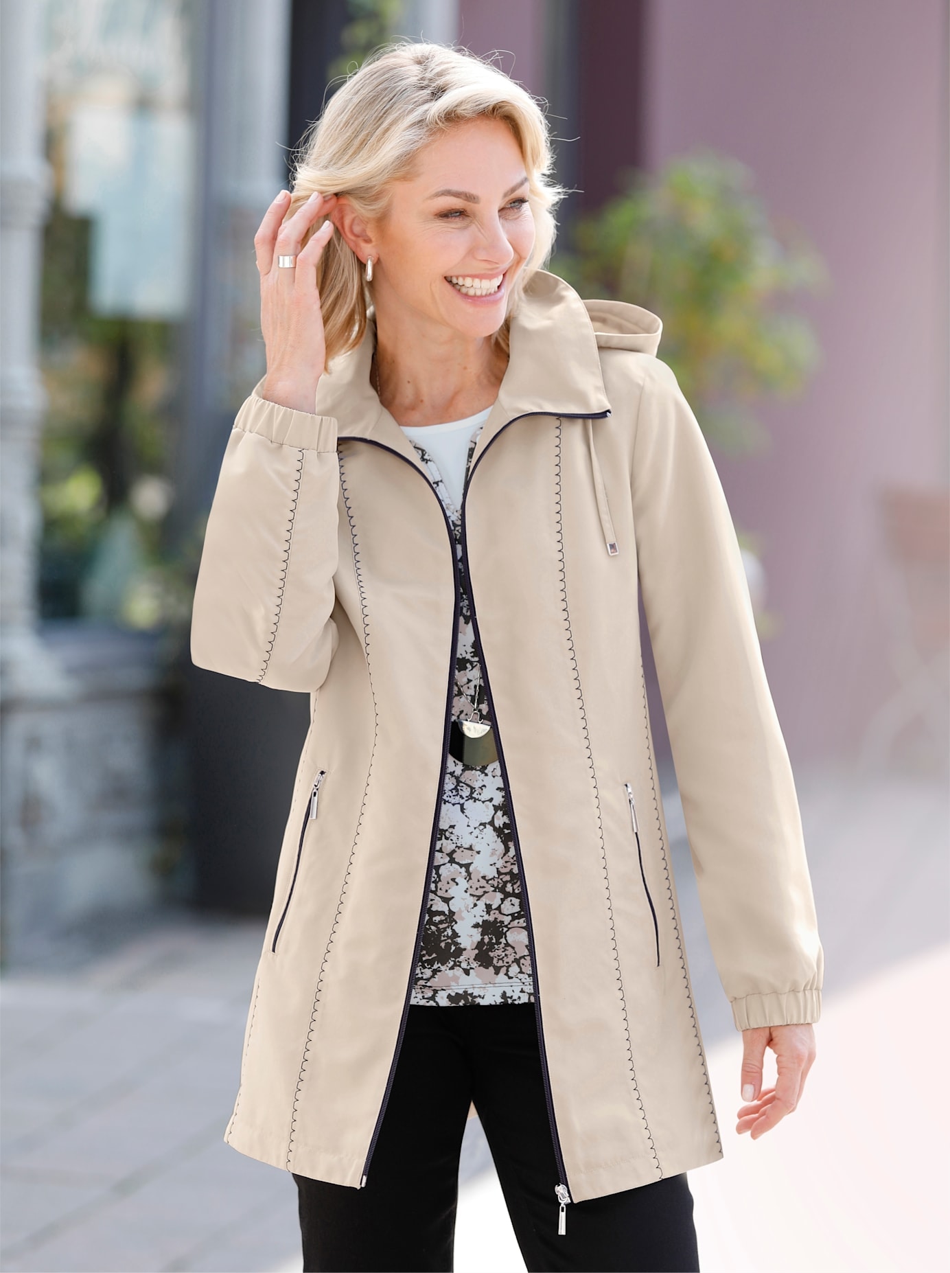 Classic Basics Anorak mit Kapuze