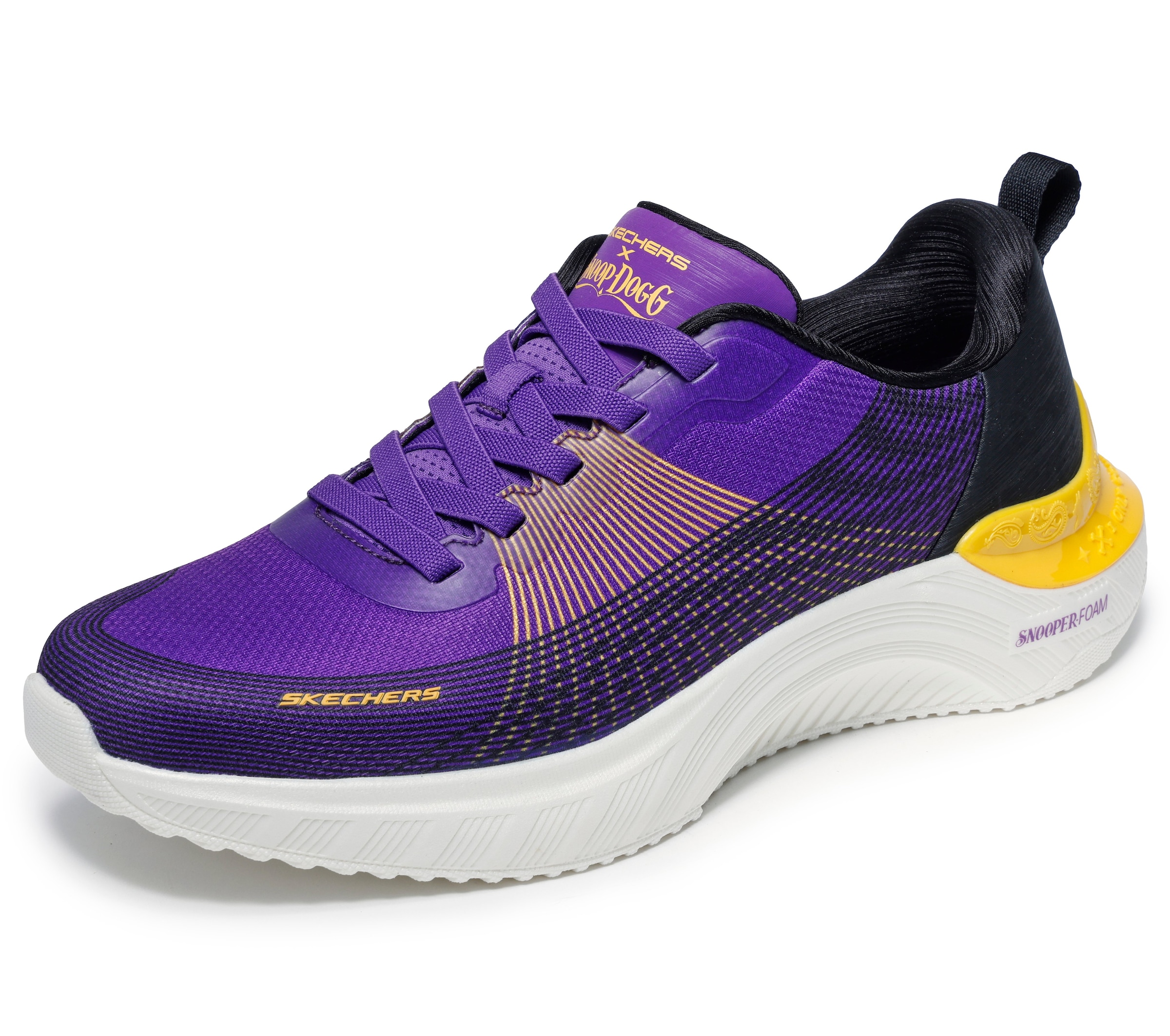 Skechers Baskets slip-on »SNOOP ACE-CYBER WALKER«  chaussure à lacets, chaussure de sport, sneaker Snoop à enfiler