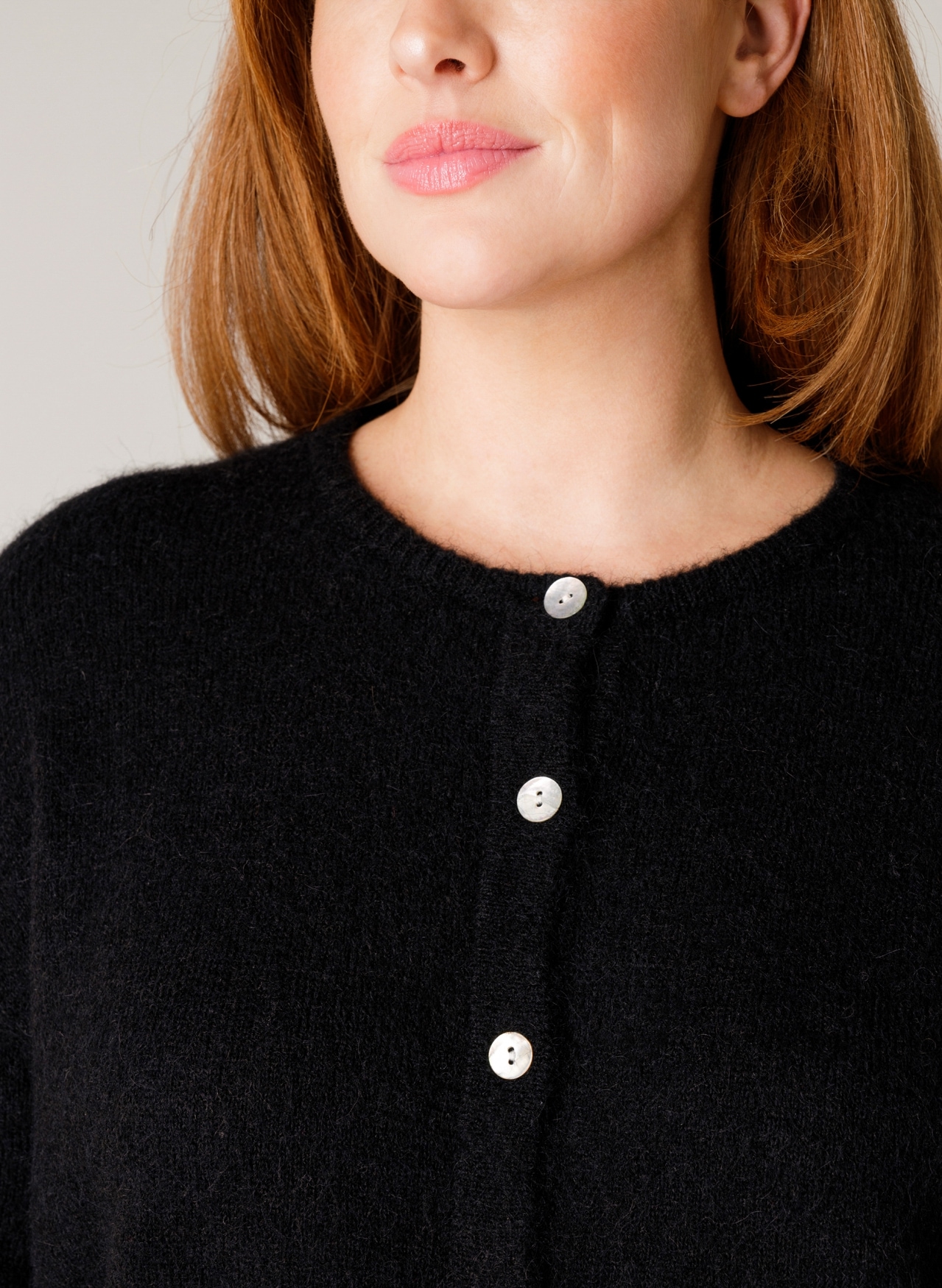 Base Level Curvy Cardigan »Yulia«, mit Wolle