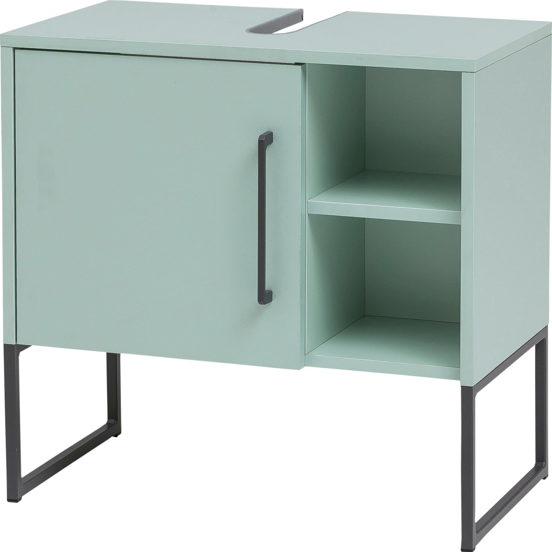 Image of Schildmeyer Waschbeckenunterschrank "Limone, Waschbeckenunterschrank, Made in Germany, B: 60,5 cm" Solide Verarbeitung - Dieses Produkt ist in Deutschland gefertigt
