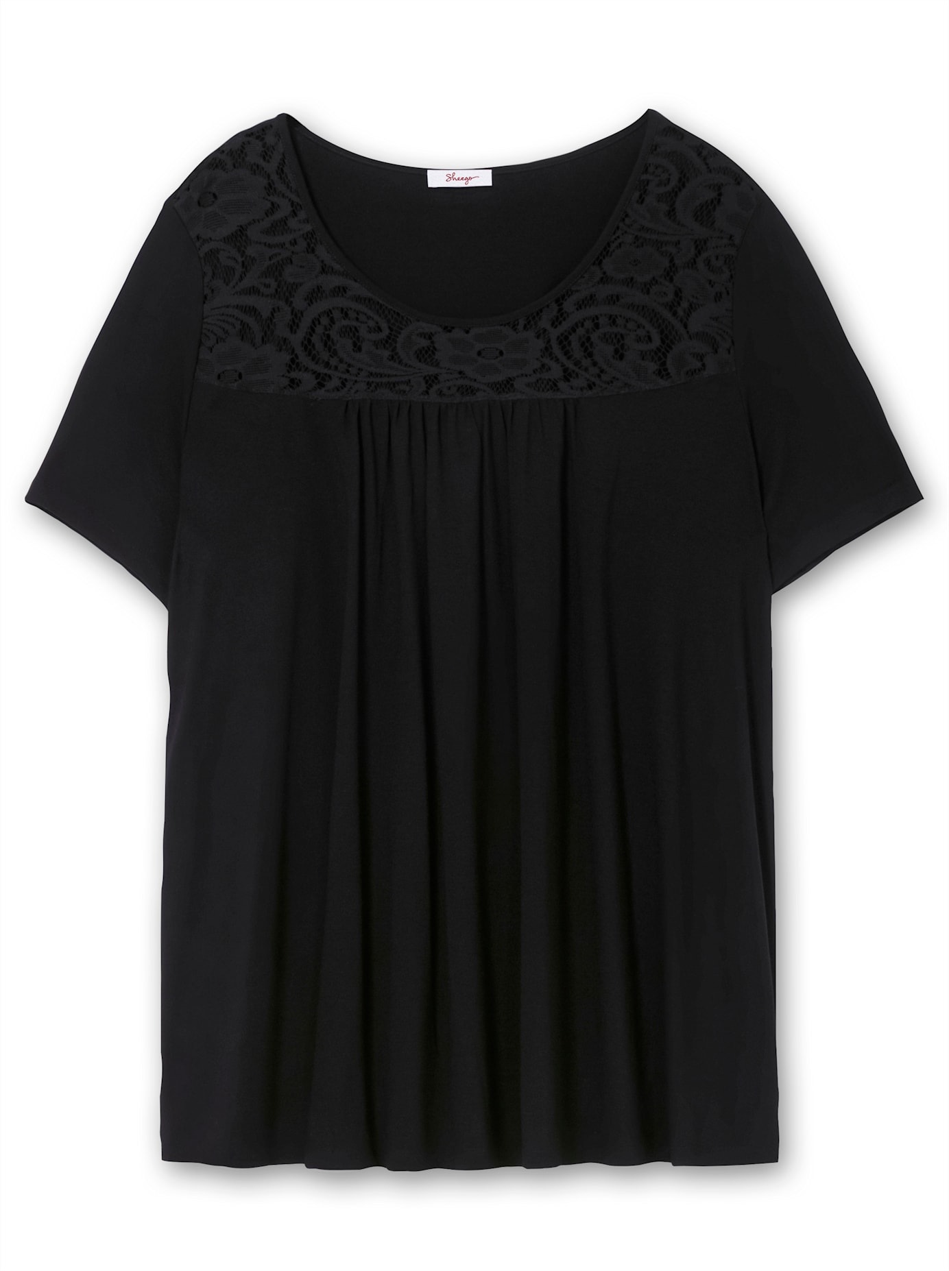 Sheego Longshirt »T-Shirt«, (1 tlg.)