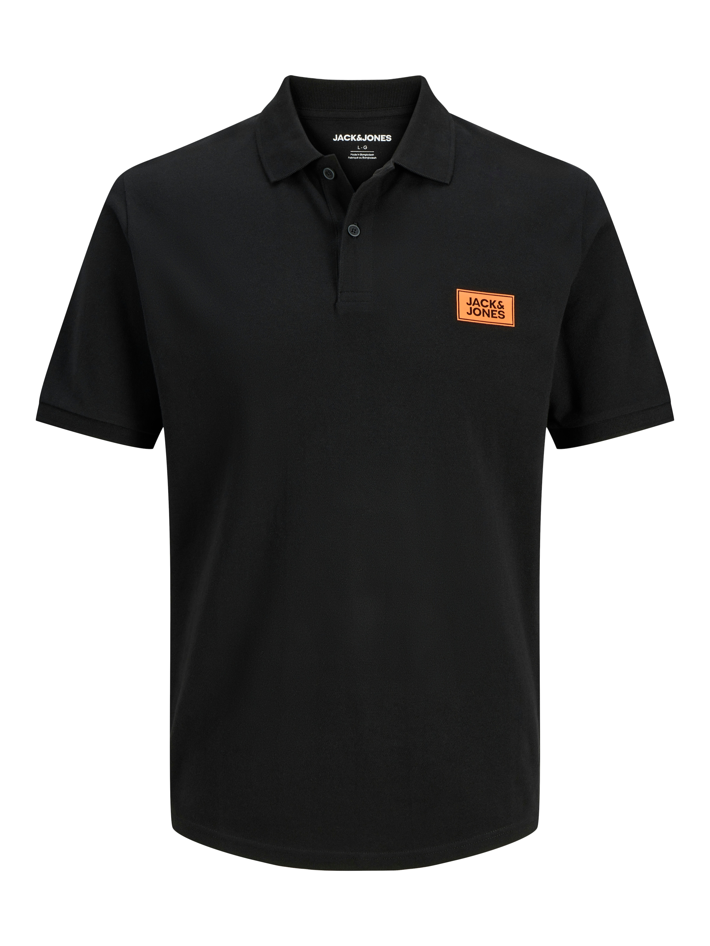 Jack & Jones PlusSize Poloshirt »JJRUSH POLO SS PLS« Baumwolle, regular fit