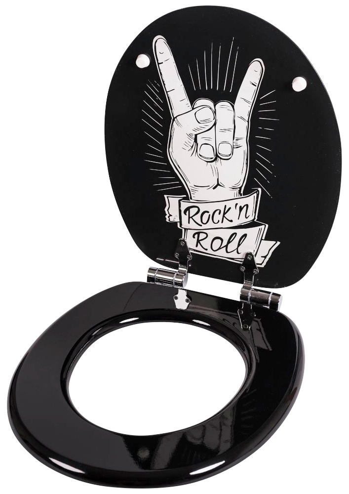 Sanilo Siège de WC »Rock n Roll« mit Absenkautomatik