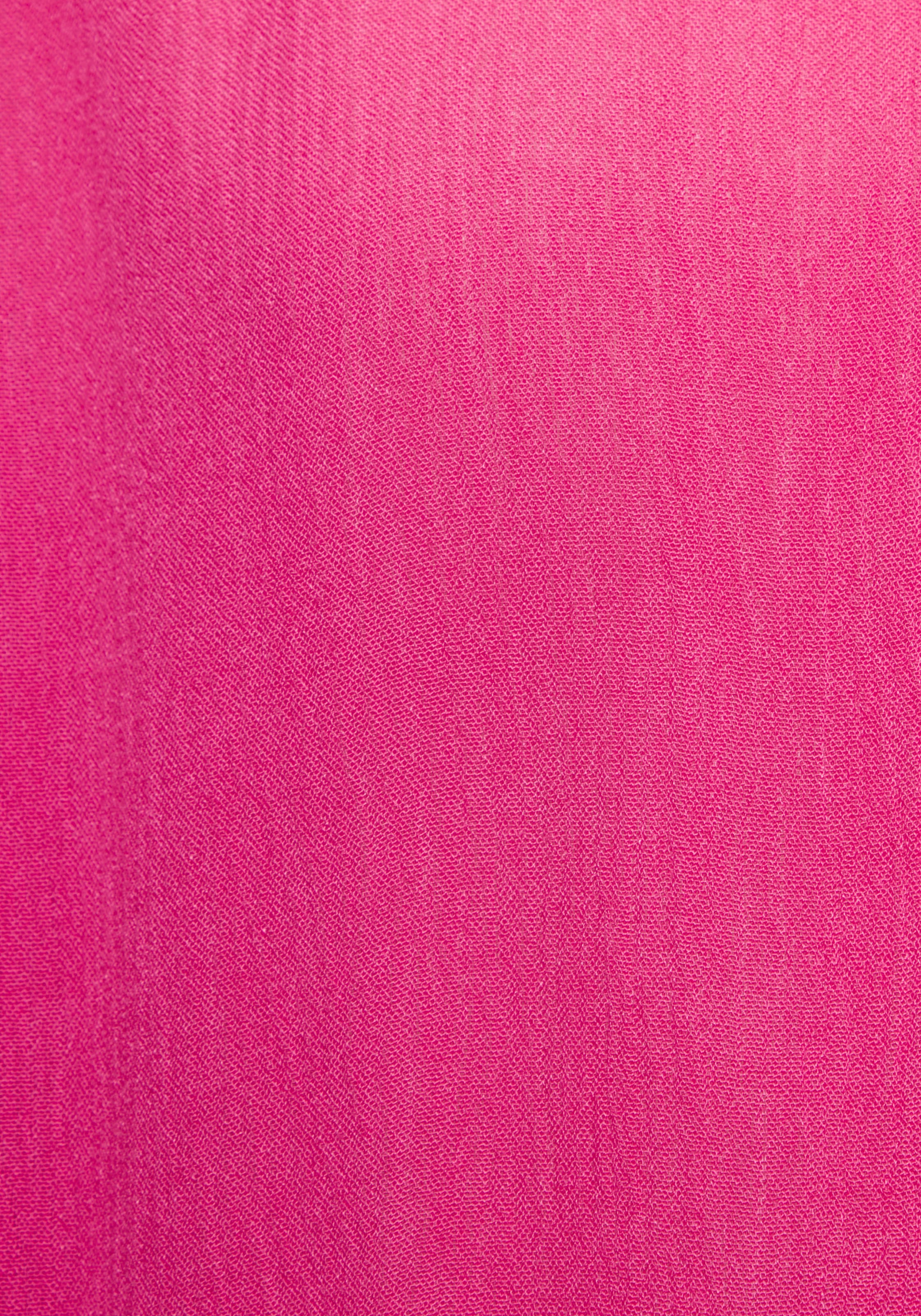 LASCANA Robe de plage »in leichter Crepe-Qualität mit variablem Tunnelzug in der Taille« Sans poches robe-chemise courte, robe d'été, longue blouse à manches longues